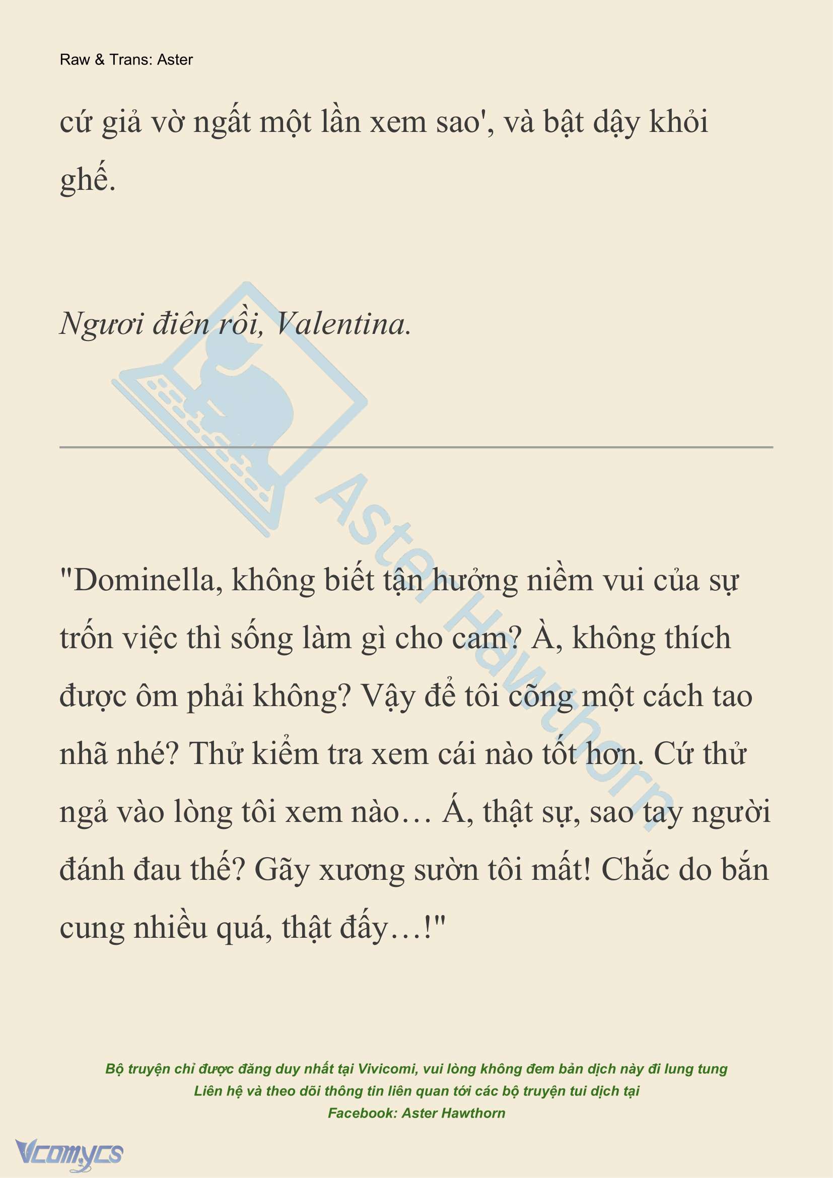[NOVEL] Thiên Đường Của Valentina Chapter 120 - Trang 6