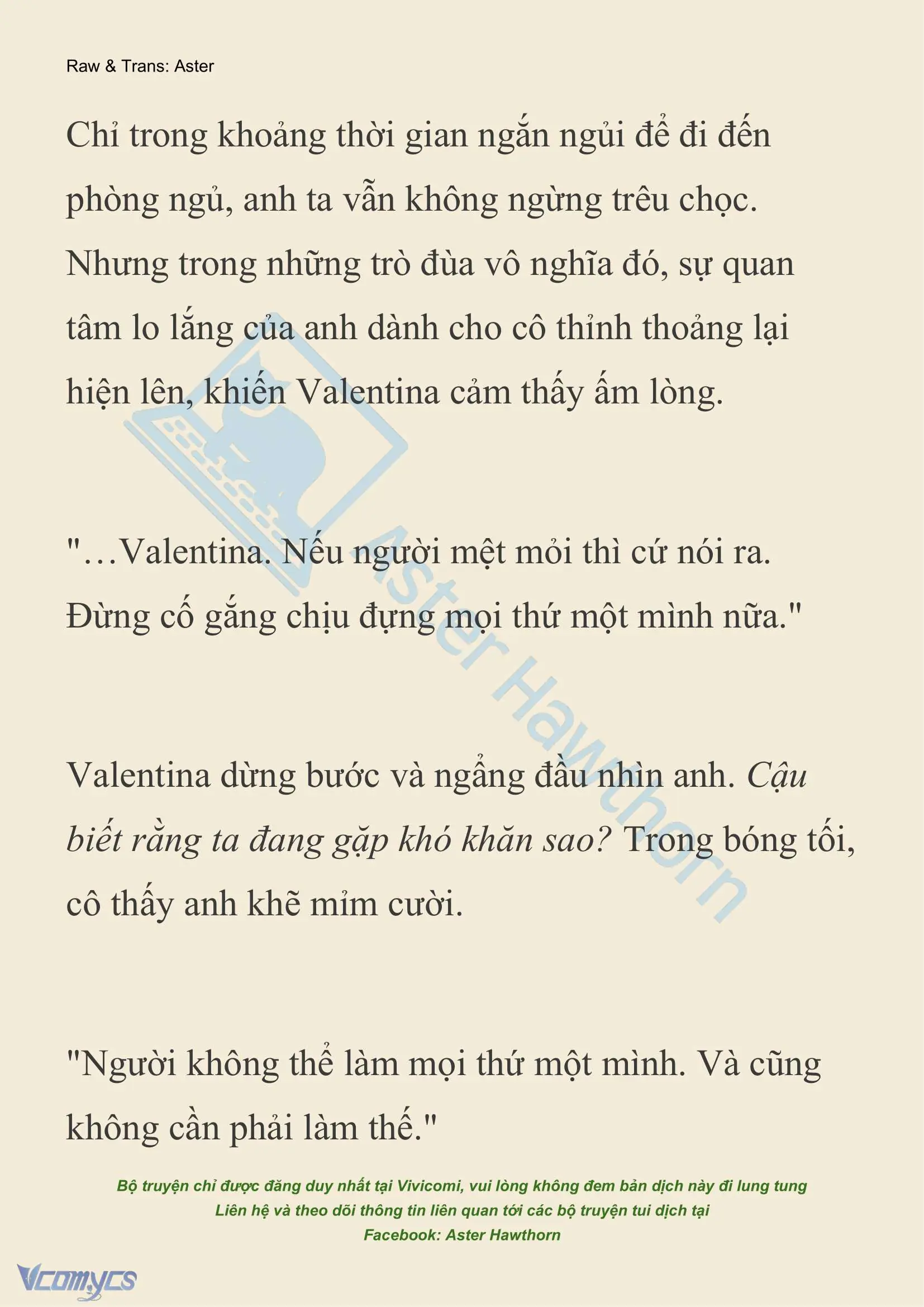 [NOVEL] Thiên Đường Của Valentina Chapter 120 - Trang 7