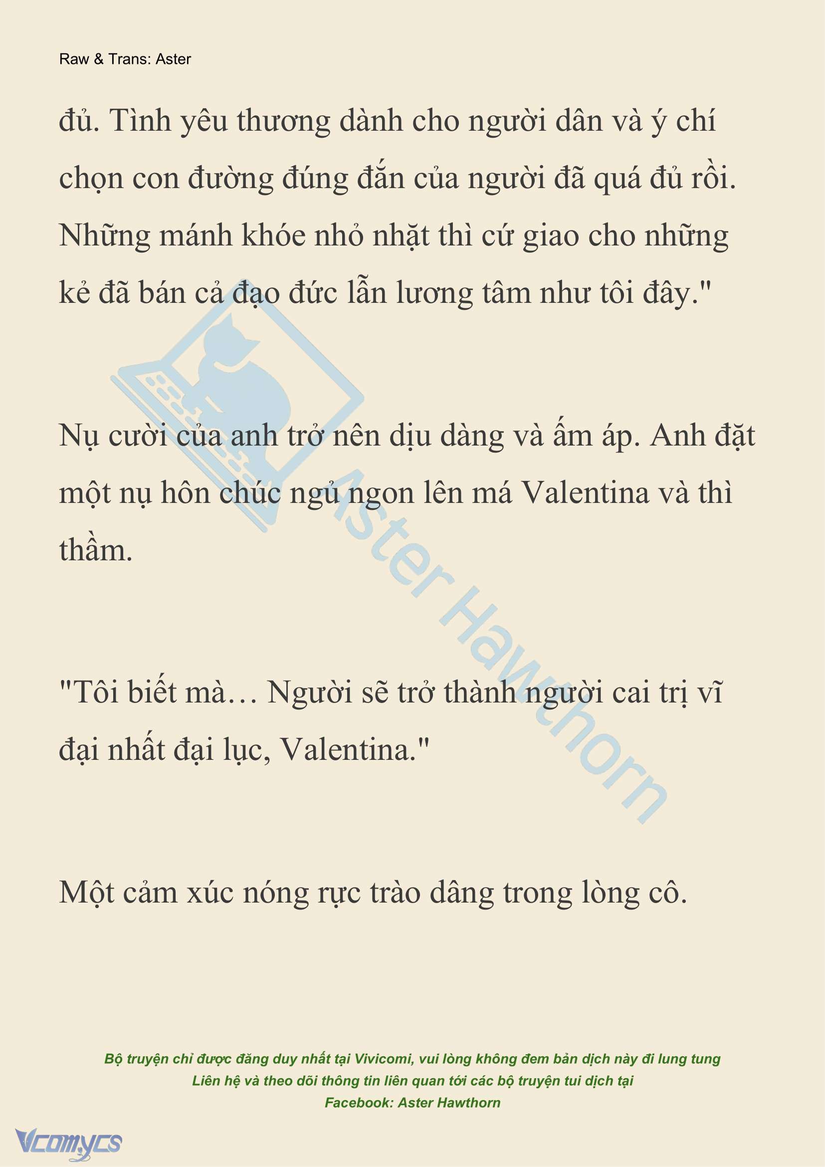[NOVEL] Thiên Đường Của Valentina Chapter 120 - Trang 9