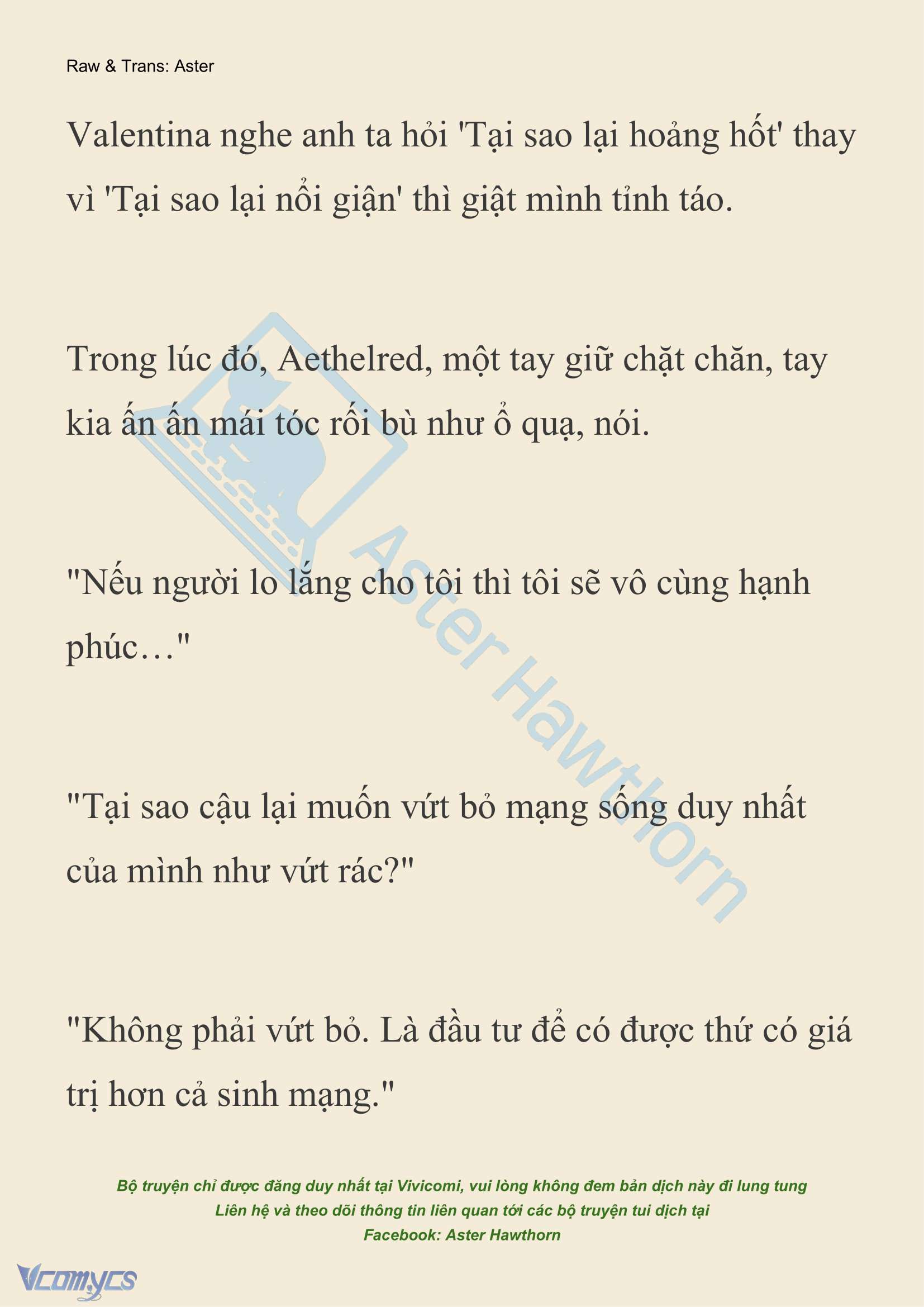 [NOVEL] Thiên Đường Của Valentina Chapter 121 - Trang 8
