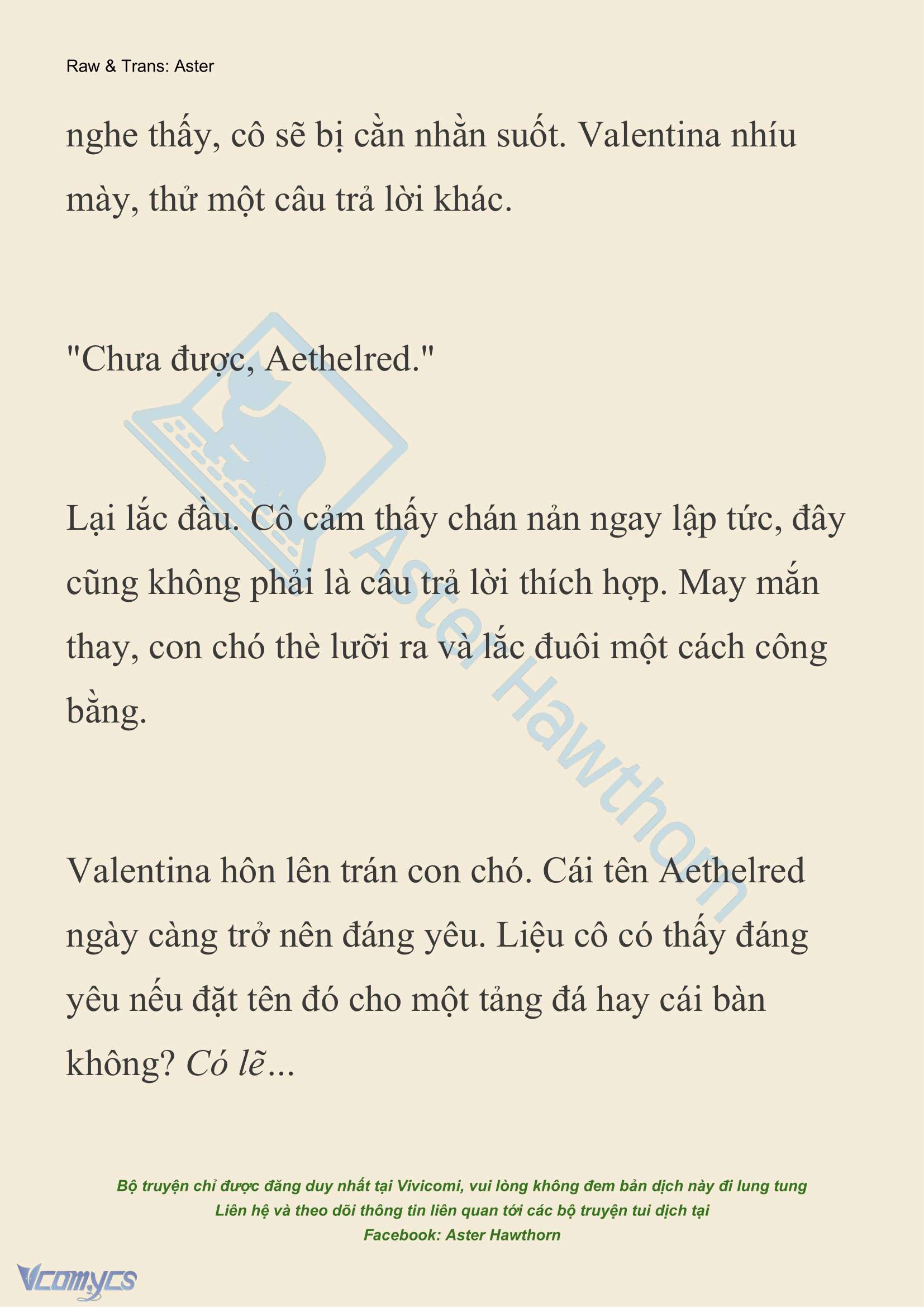 [NOVEL] Thiên Đường Của Valentina Chapter 126 - Trang 10