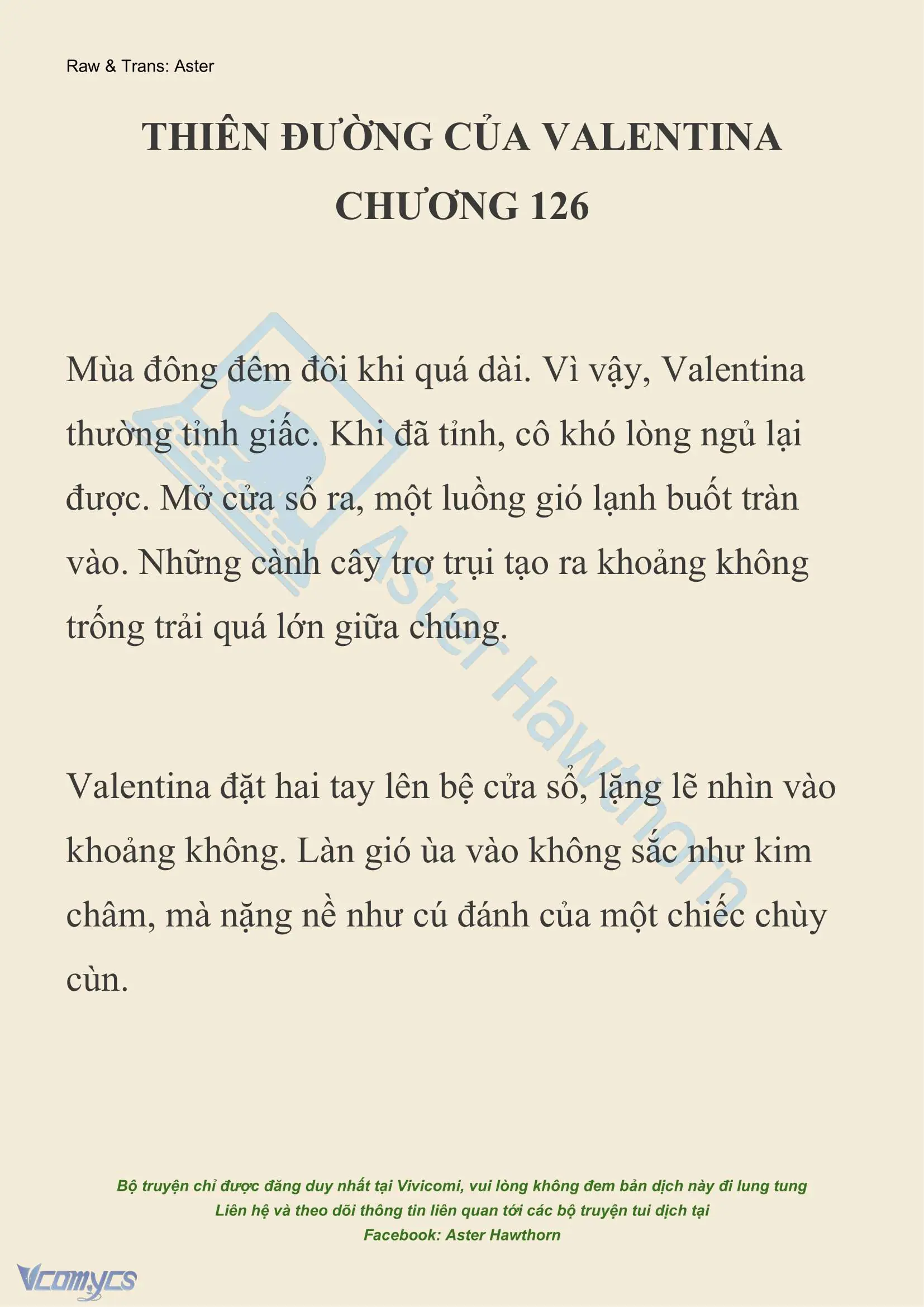 [NOVEL] Thiên Đường Của Valentina Chapter 126 - Trang 2