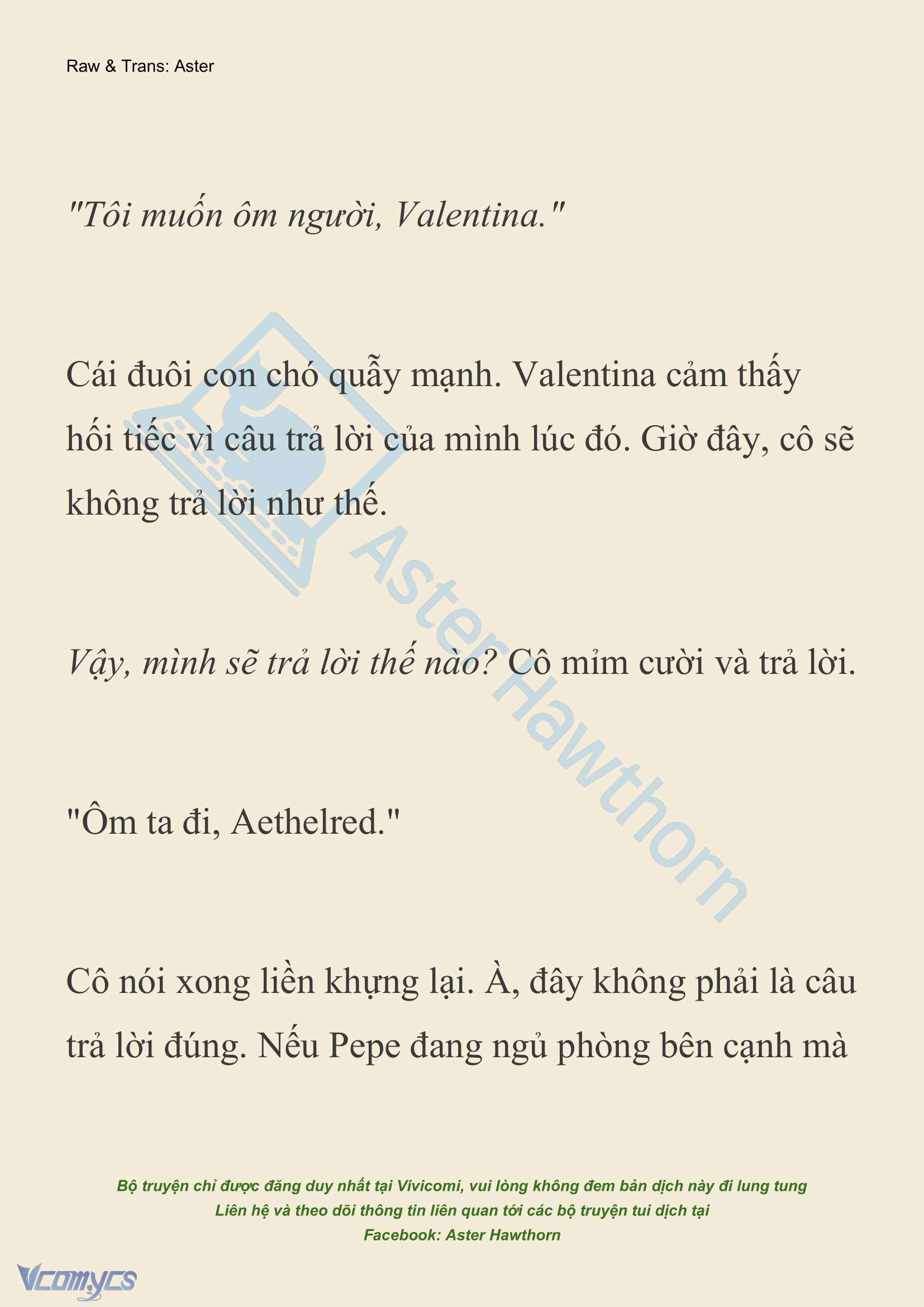 [NOVEL] Thiên Đường Của Valentina Chapter 126 - Trang 9