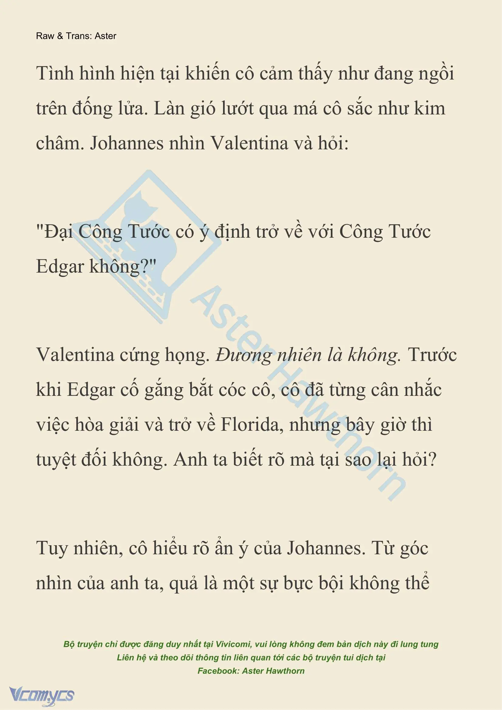 [NOVEL] Thiên Đường Của Valentina Chapter 127 - Trang 14