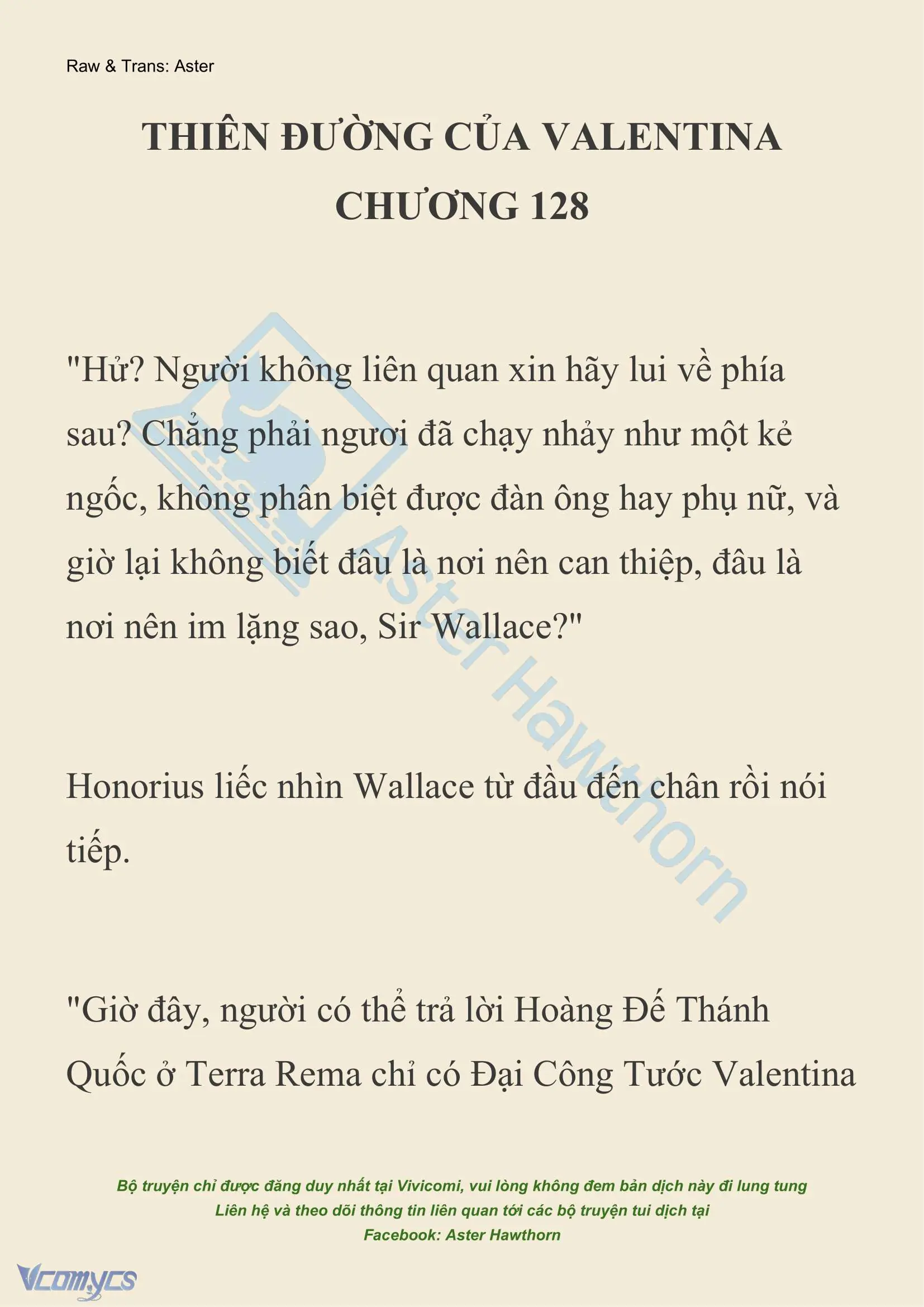 [NOVEL] Thiên Đường Của Valentina Chapter 128 - Trang 2