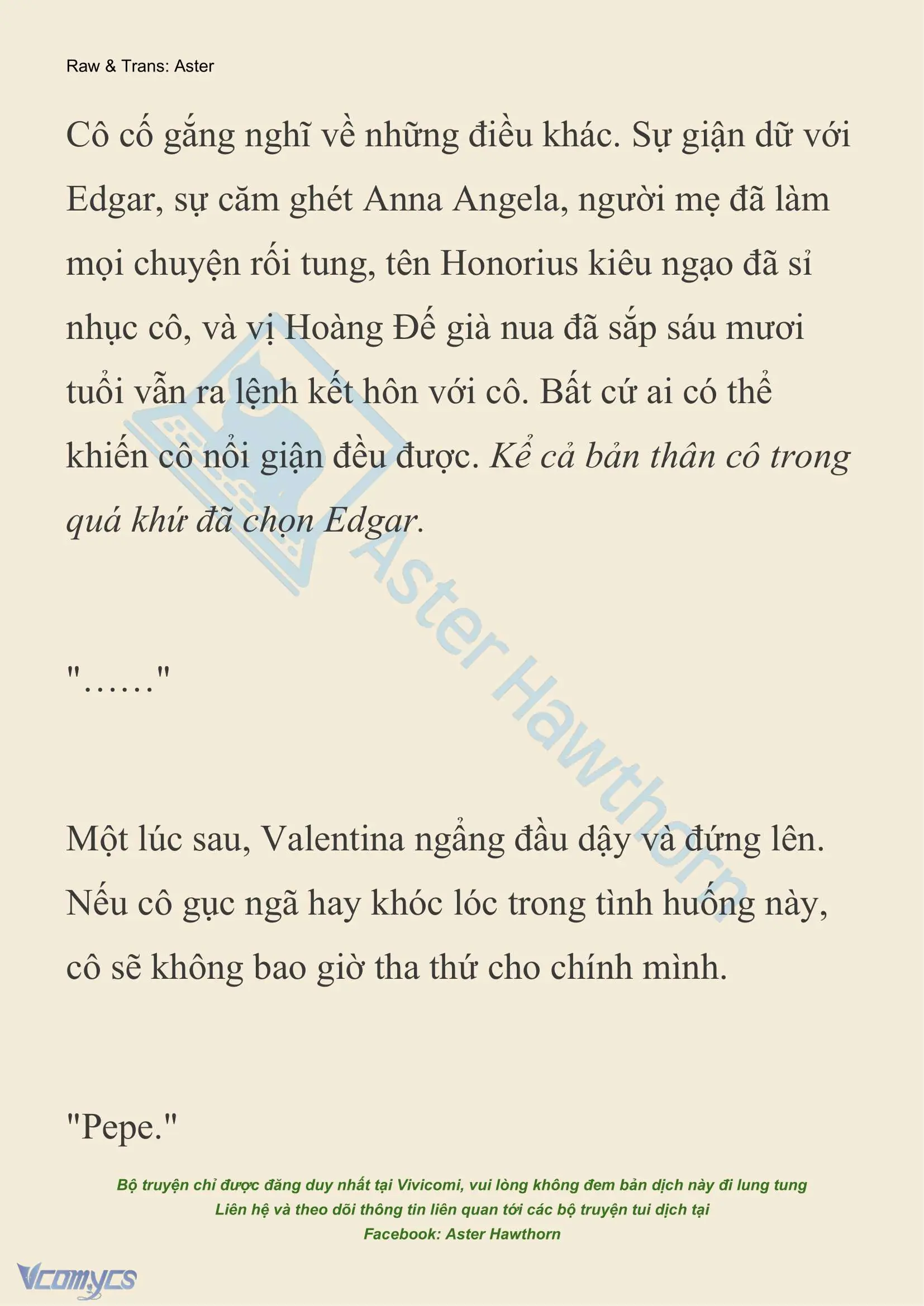 [NOVEL] Thiên Đường Của Valentina Chapter 128 - Trang 9