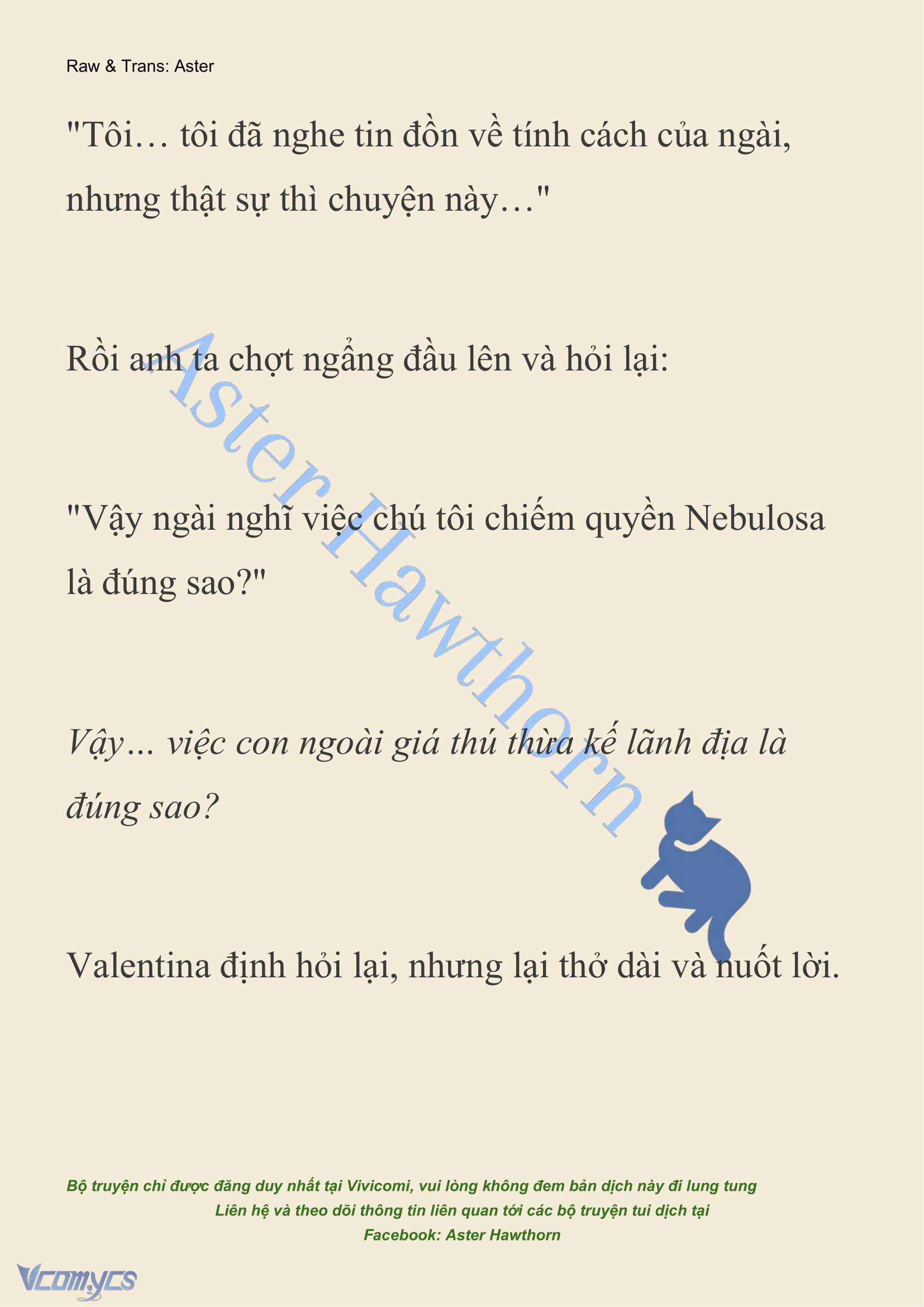 [NOVEL] Thiên Đường Của Valentina Chapter 13 - Trang 12