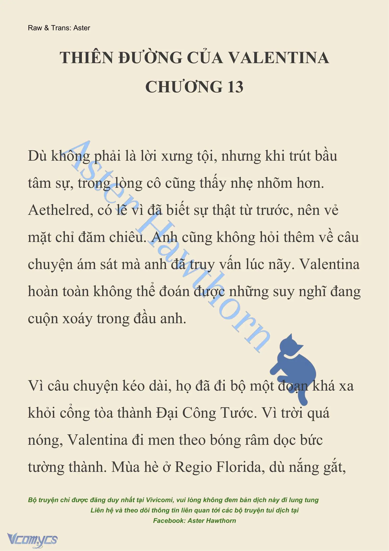 [NOVEL] Thiên Đường Của Valentina Chapter 13 - Trang 3