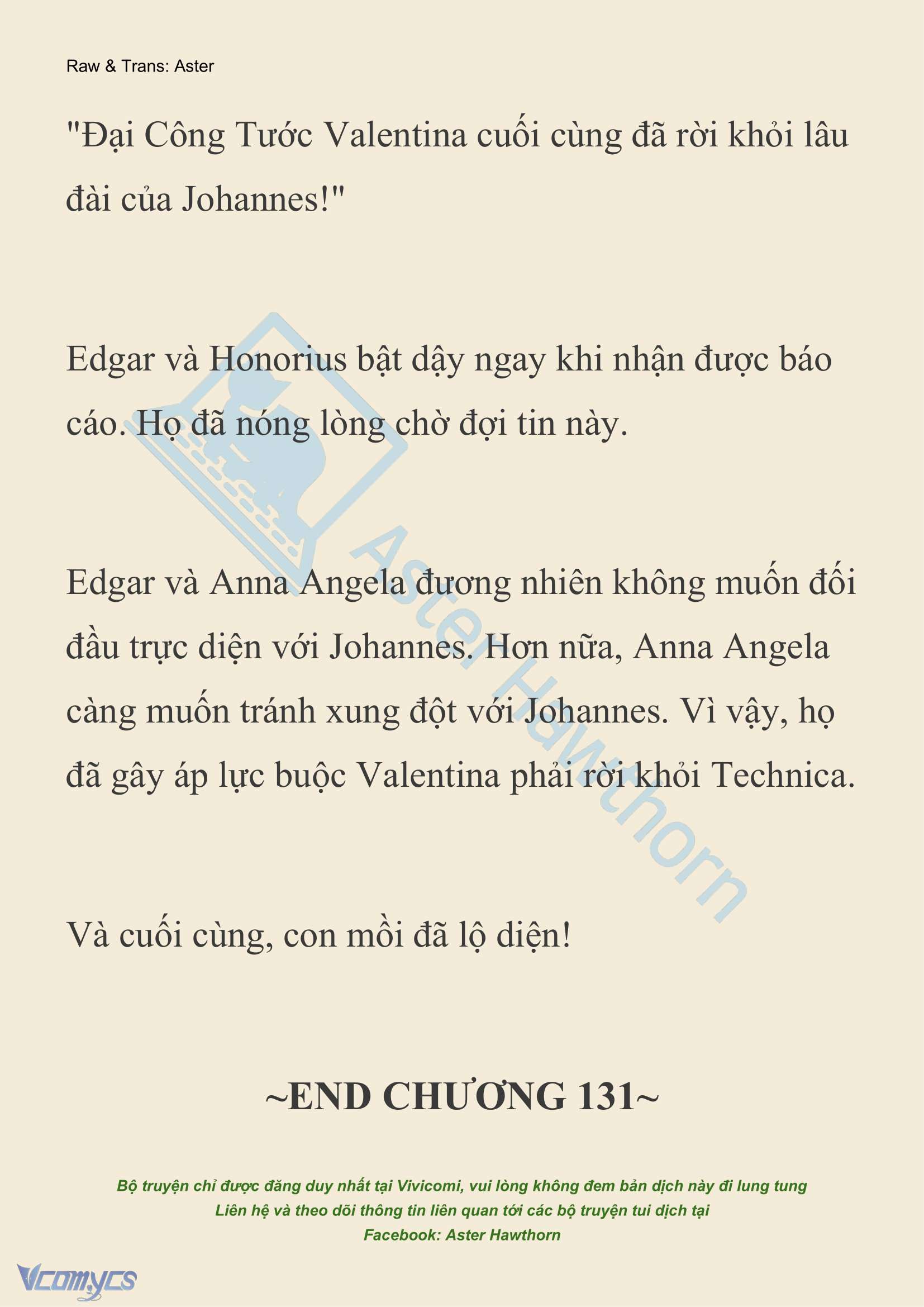 [NOVEL] Thiên Đường Của Valentina Chapter 131 - Trang 19