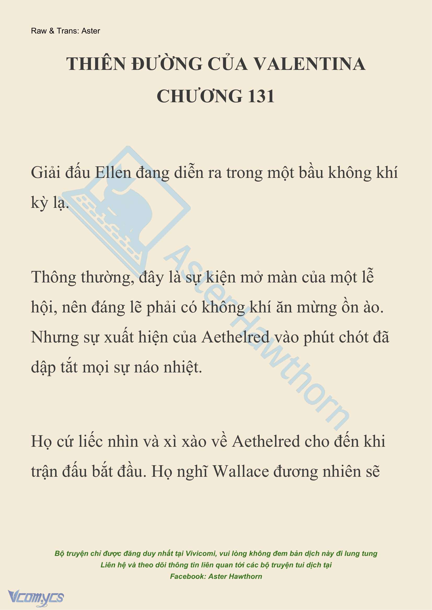 [NOVEL] Thiên Đường Của Valentina Chapter 131 - Trang 2