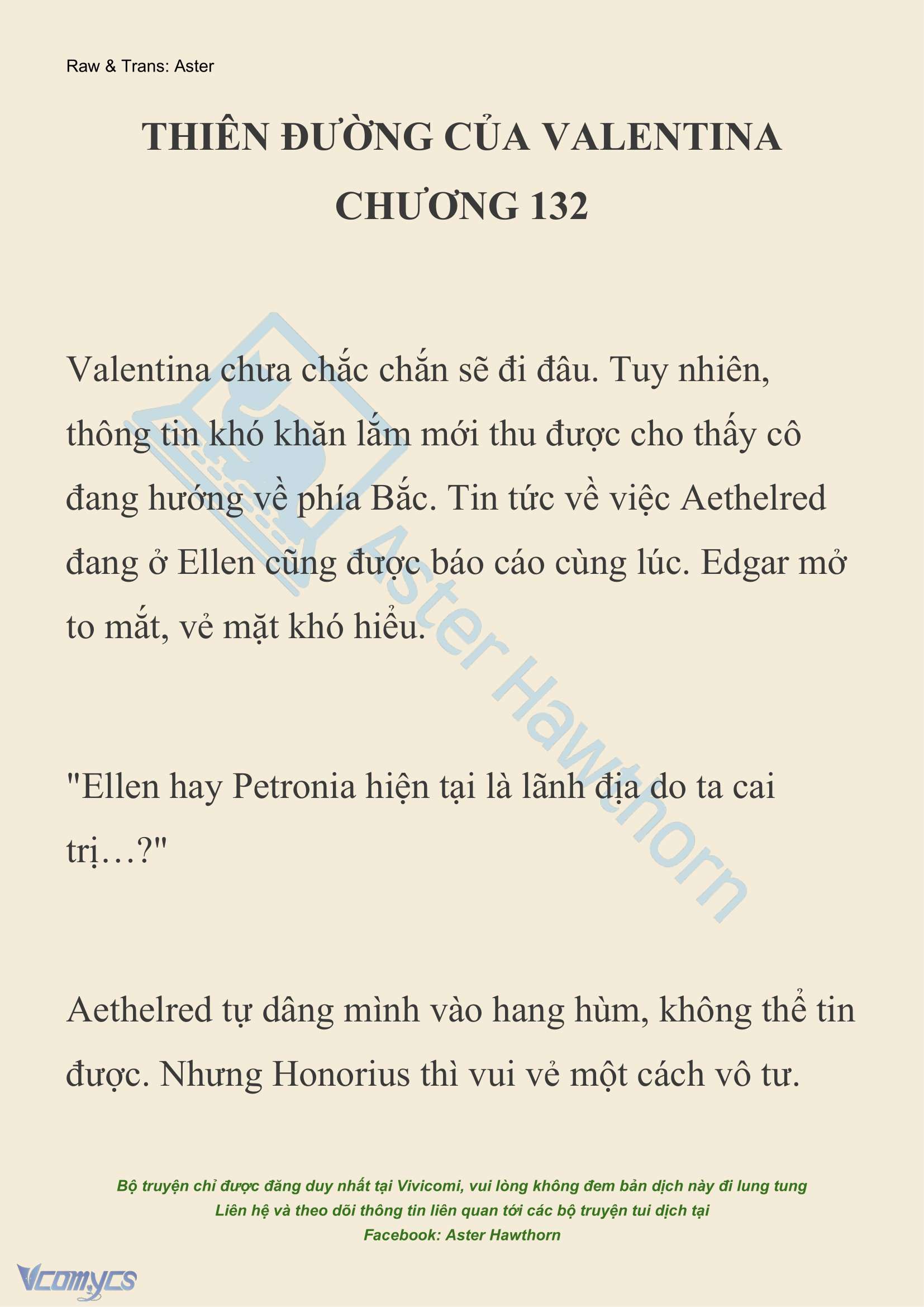 [NOVEL] Thiên Đường Của Valentina Chapter 132 - Trang 2