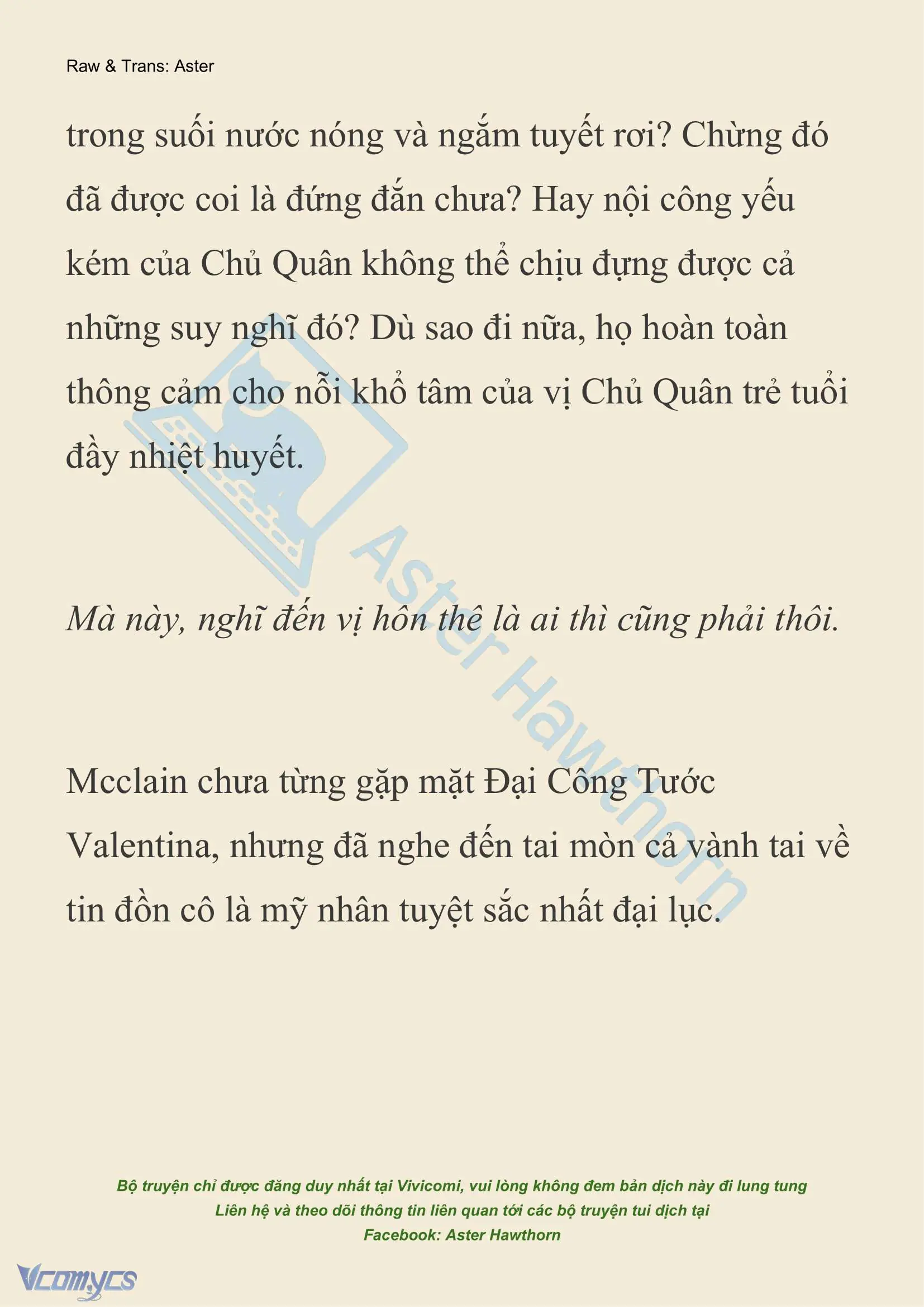 [NOVEL] Thiên Đường Của Valentina Chapter 133 - Trang 4
