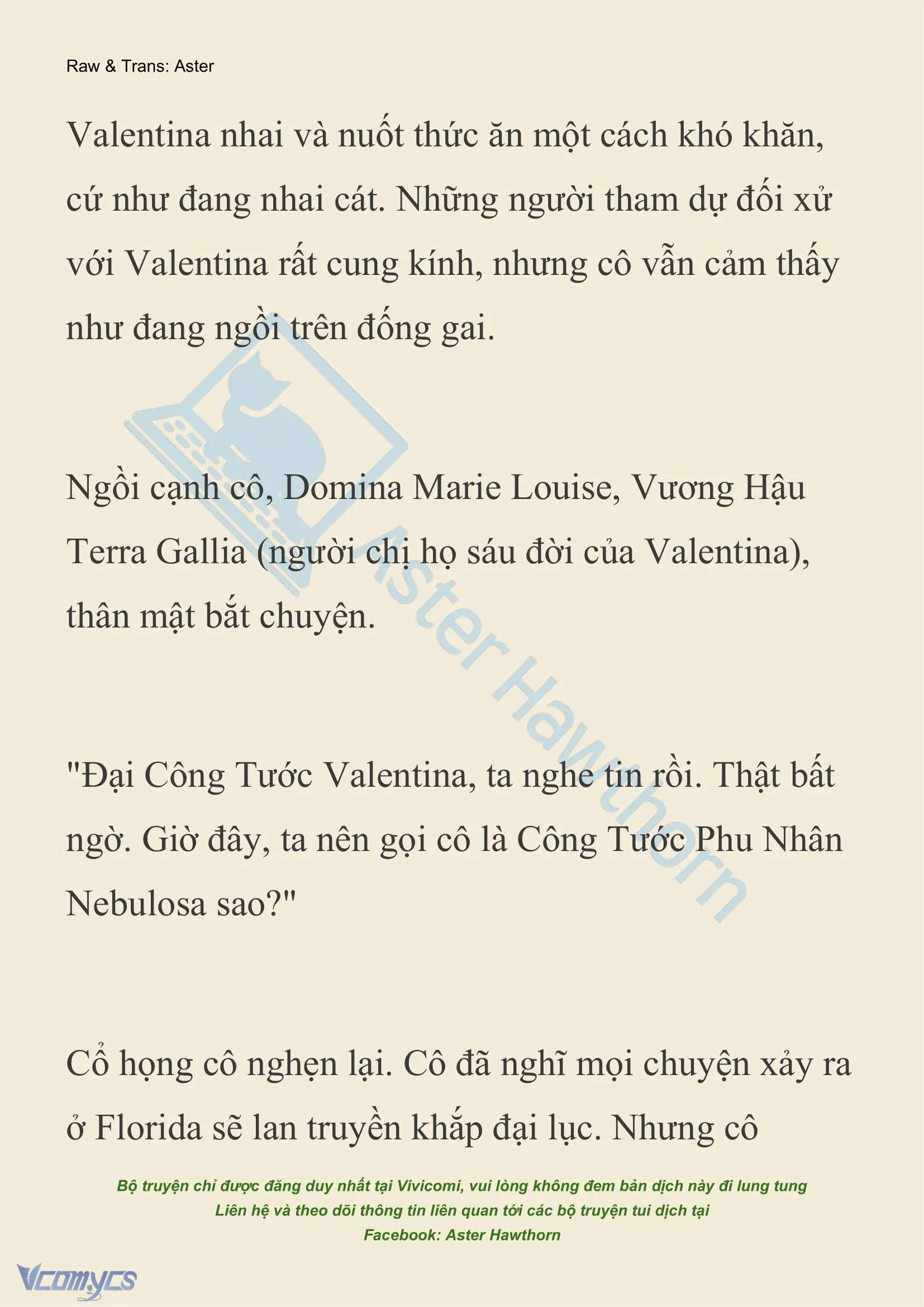 [NOVEL] Thiên Đường Của Valentina Chapter 135 - Trang 16