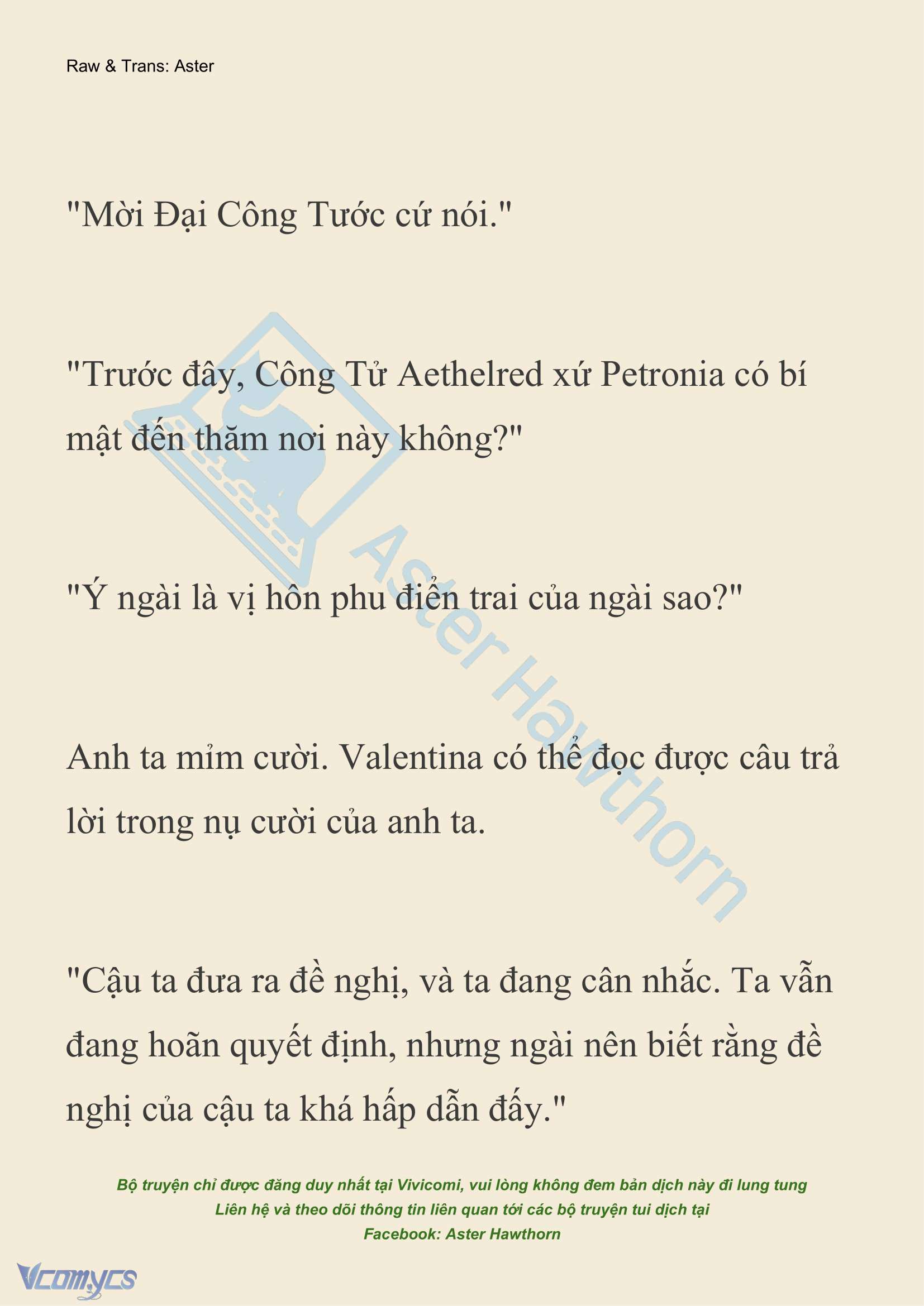 [NOVEL] Thiên Đường Của Valentina Chapter 137 - Trang 14