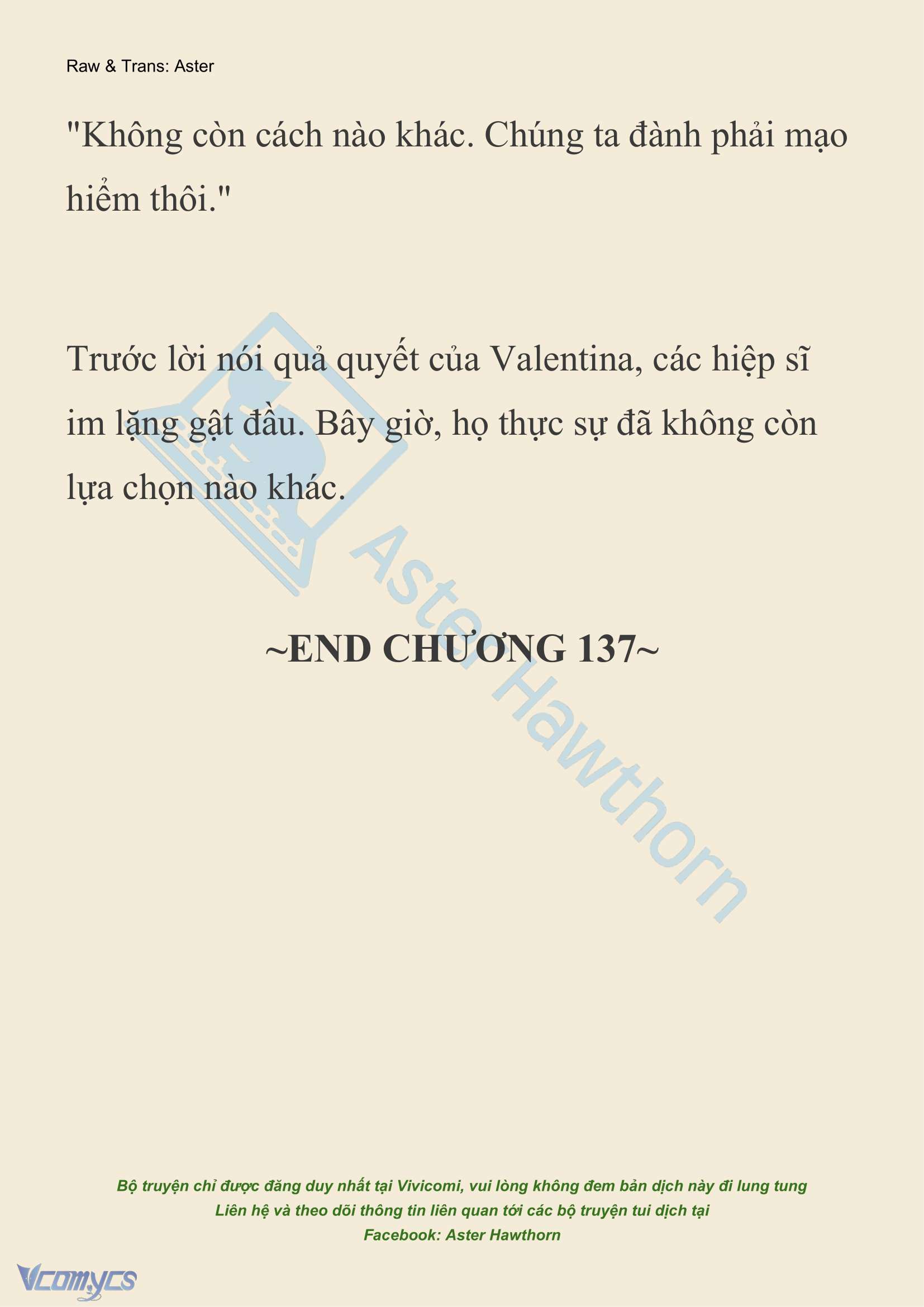[NOVEL] Thiên Đường Của Valentina Chapter 137 - Trang 23