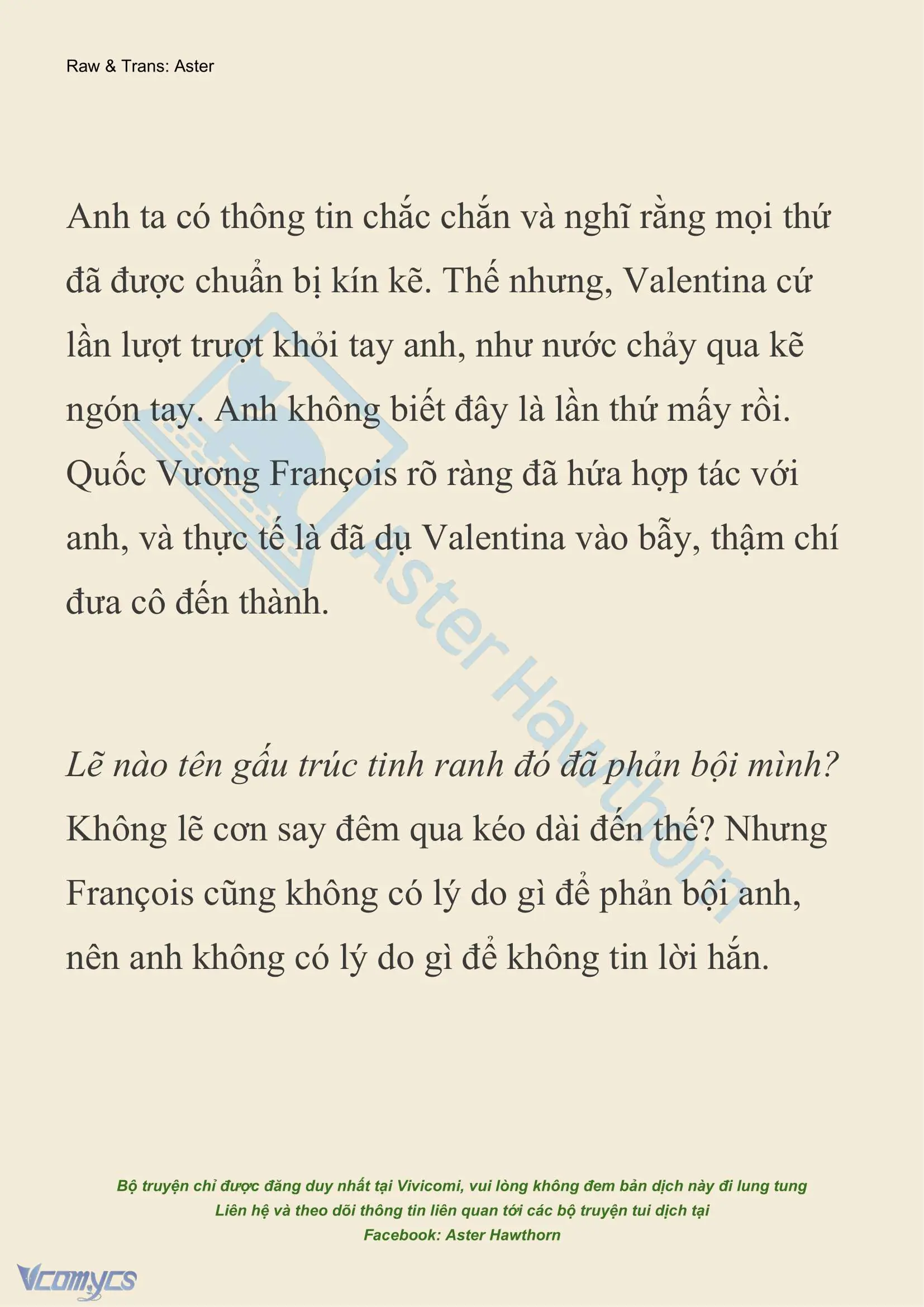 [NOVEL] Thiên Đường Của Valentina Chapter 138 - Trang 15