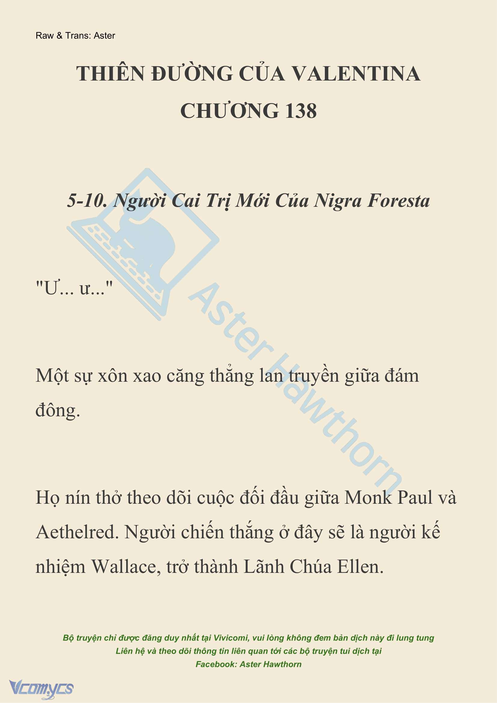 [NOVEL] Thiên Đường Của Valentina Chapter 138 - Trang 2