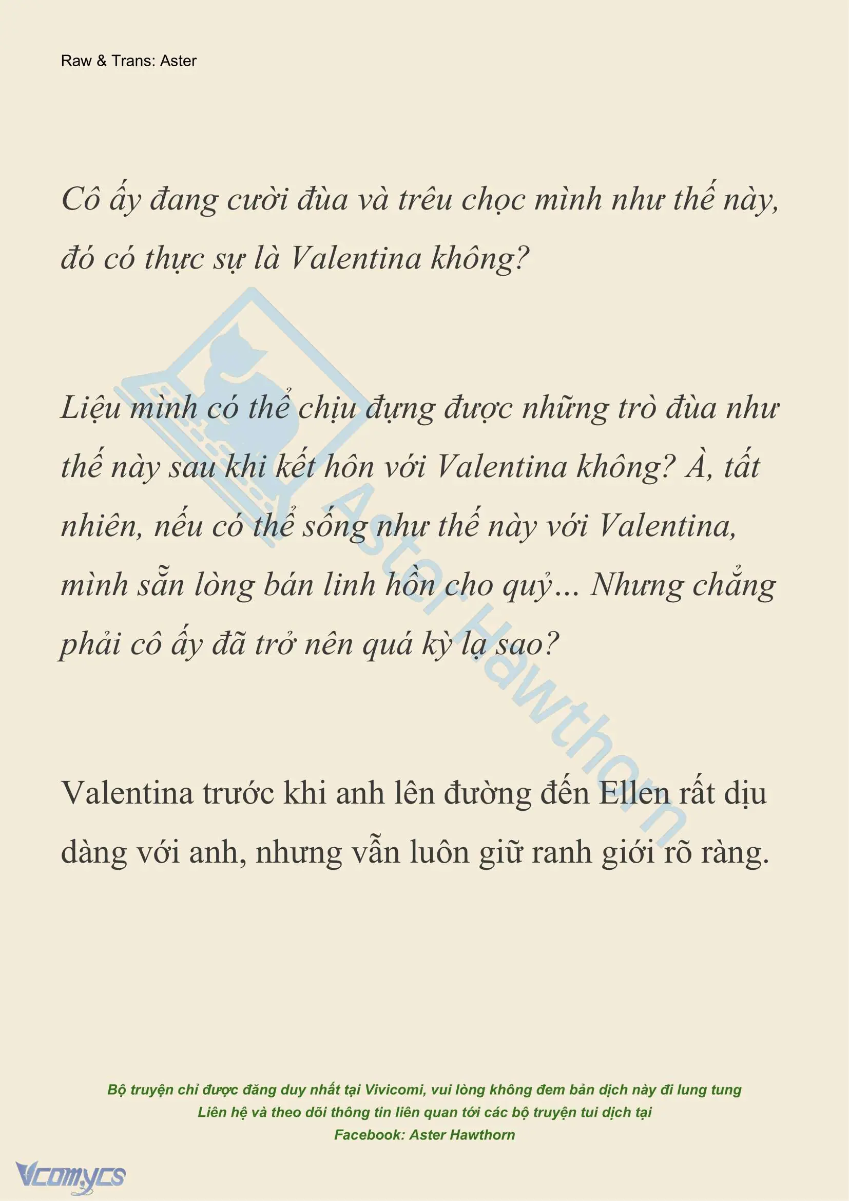 [NOVEL] Thiên Đường Của Valentina Chapter 140 - Trang 17