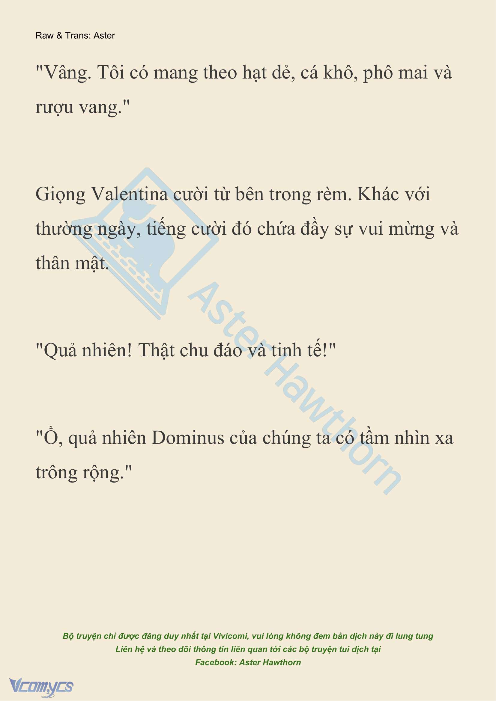 [NOVEL] Thiên Đường Của Valentina Chapter 140 - Trang 9
