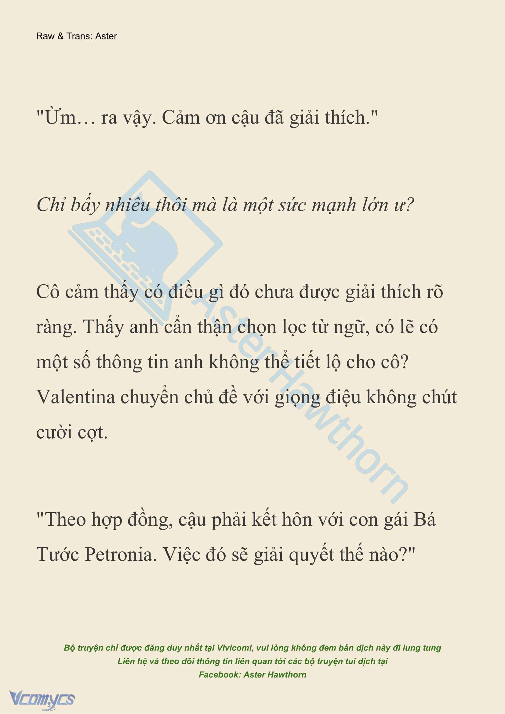 [NOVEL] Thiên Đường Của Valentina Chapter 144 - Trang 13
