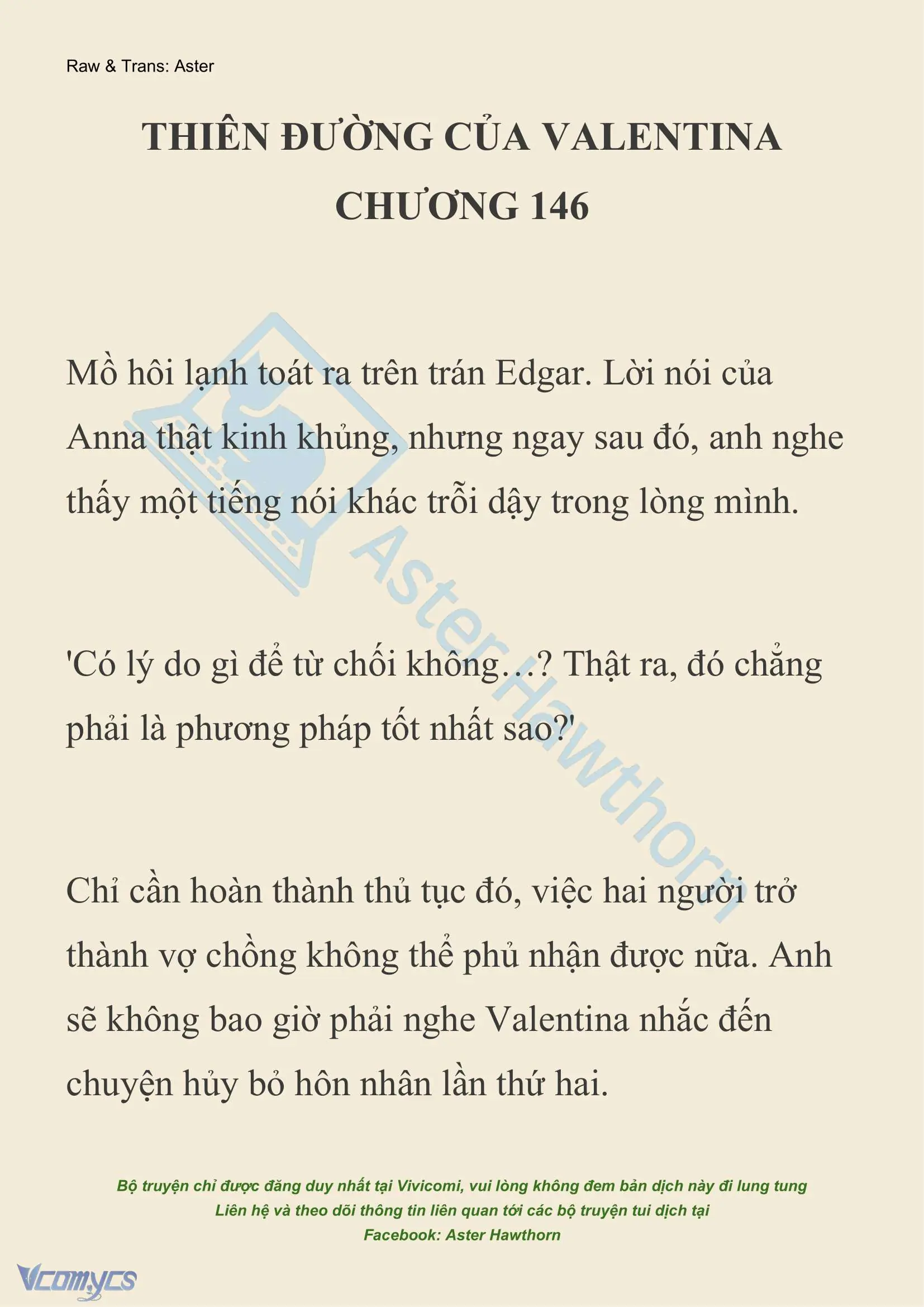 [NOVEL] Thiên Đường Của Valentina Chapter 146 - Trang 2
