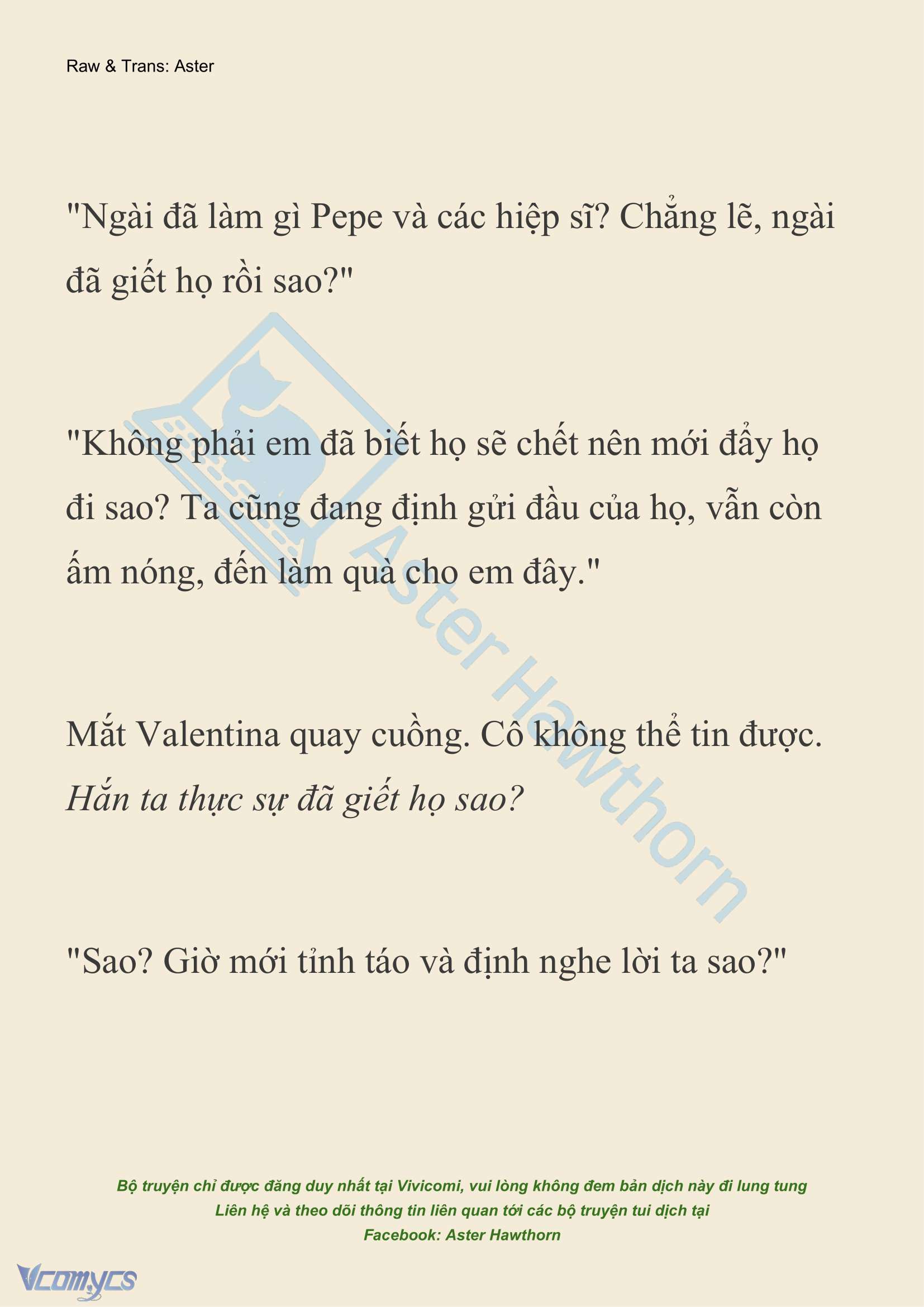 [NOVEL] Thiên Đường Của Valentina Chapter 147 - Trang 3
