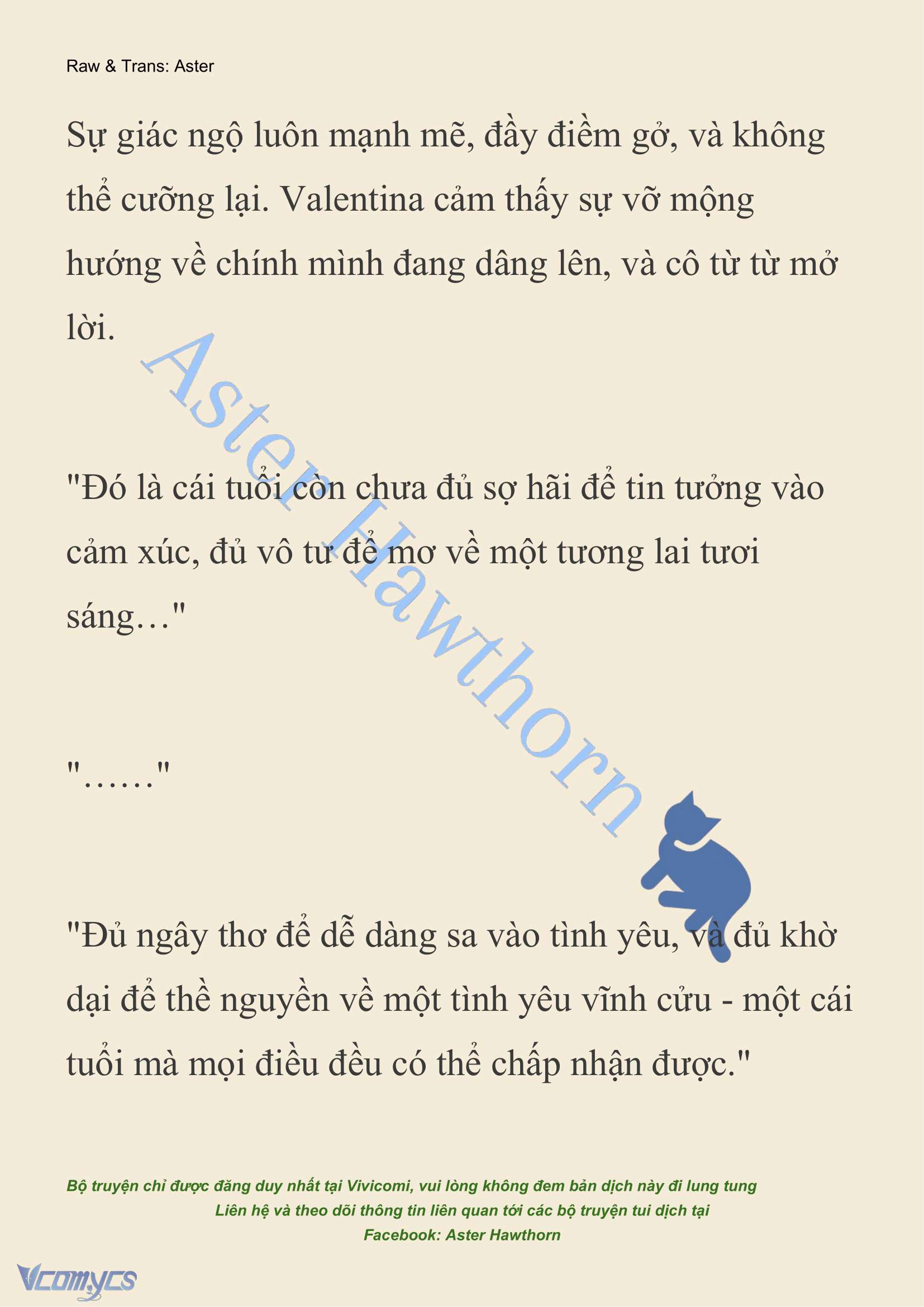 [NOVEL] Thiên Đường Của Valentina Chapter 15 - Trang 9