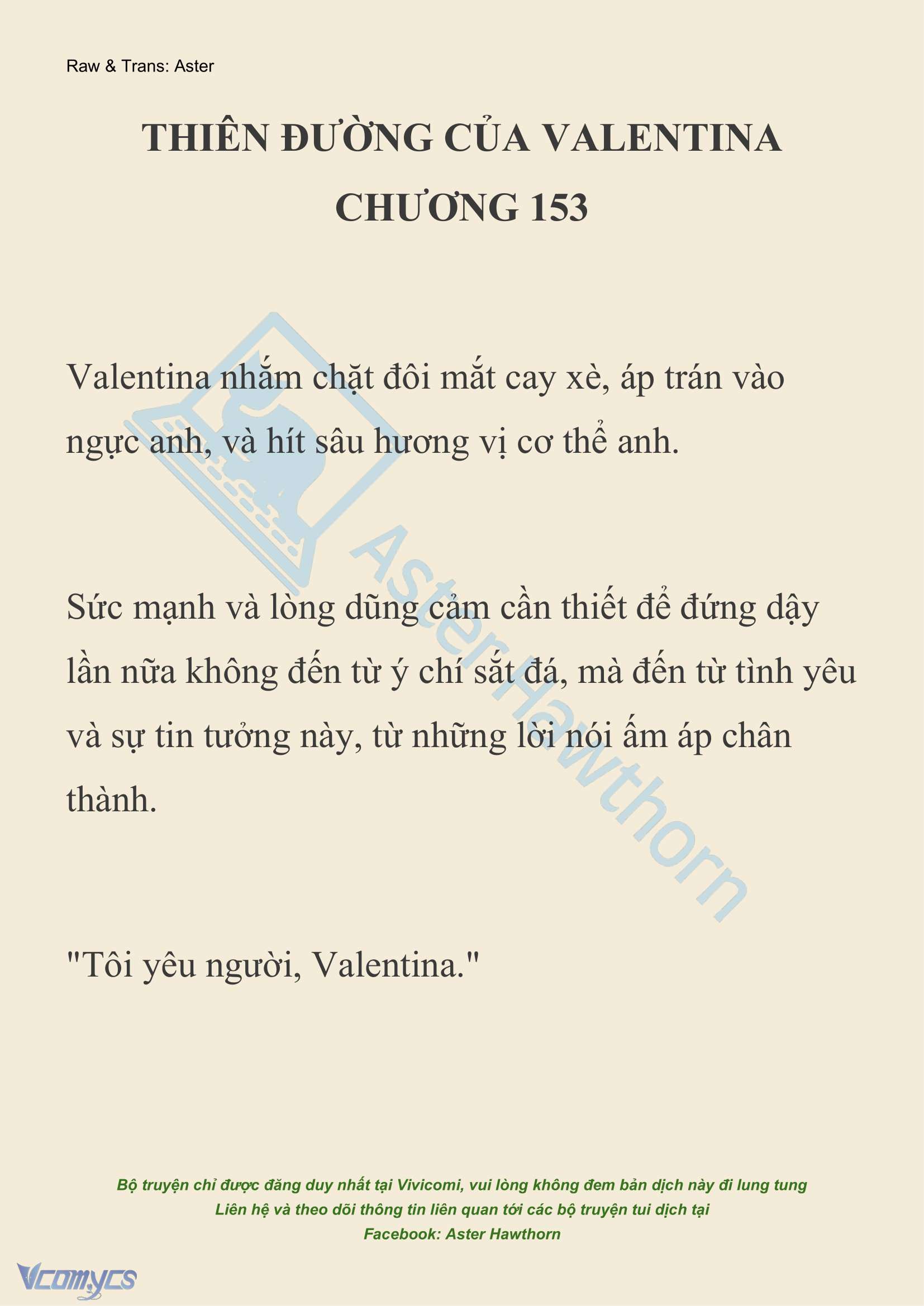 [NOVEL] Thiên Đường Của Valentina Chapter 153 - Trang 2