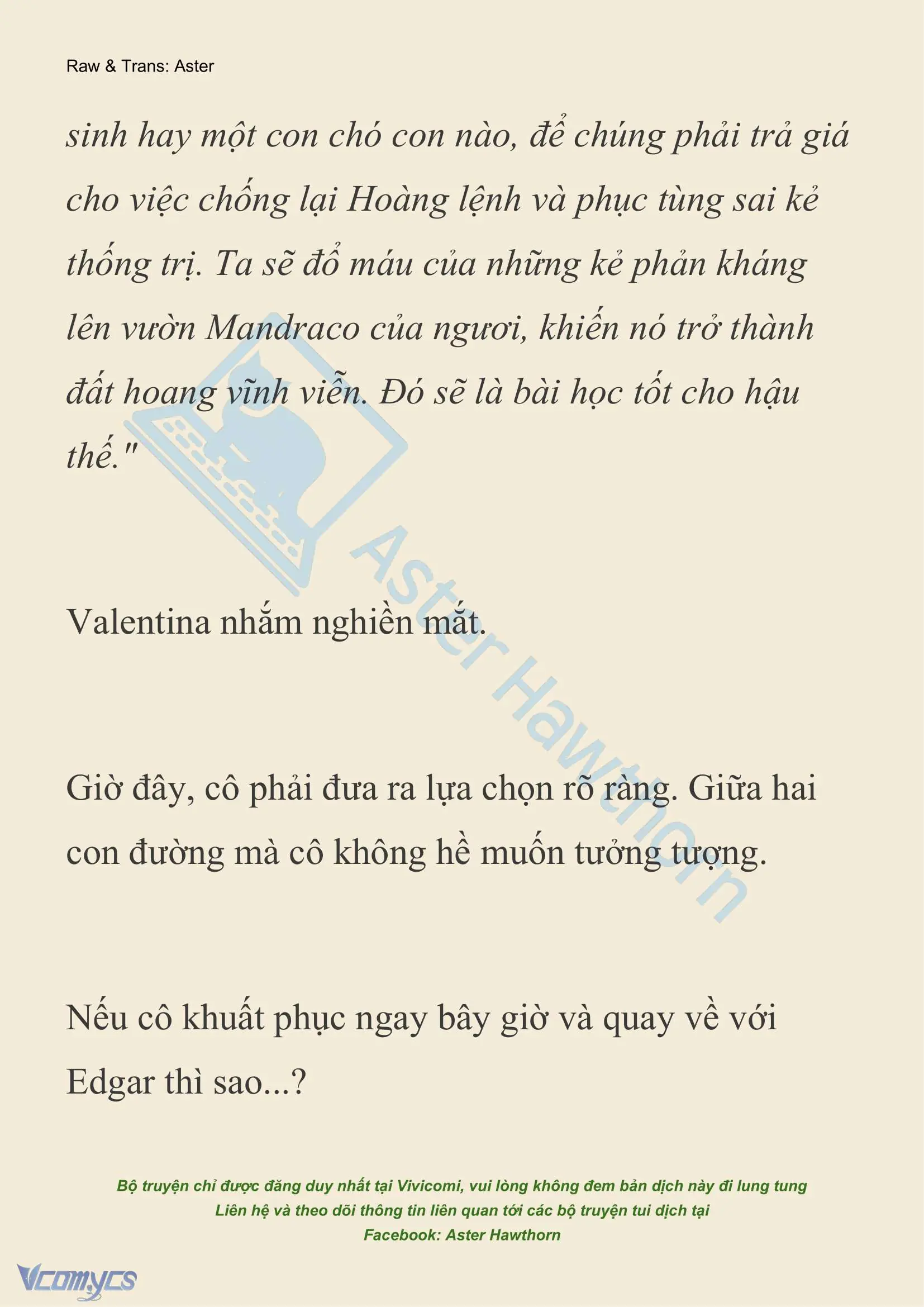 [NOVEL] Thiên Đường Của Valentina Chapter 153 - Trang 5
