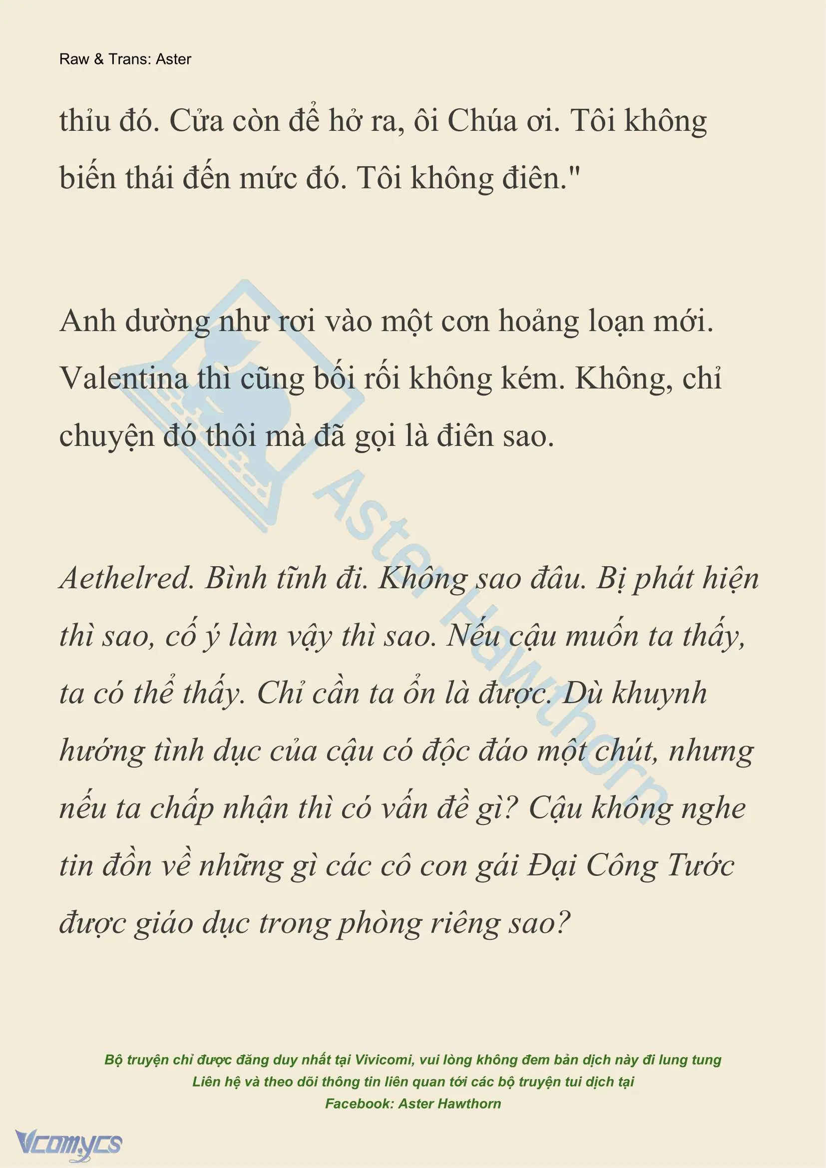 [NOVEL] Thiên Đường Của Valentina Chapter 155 - Trang 10