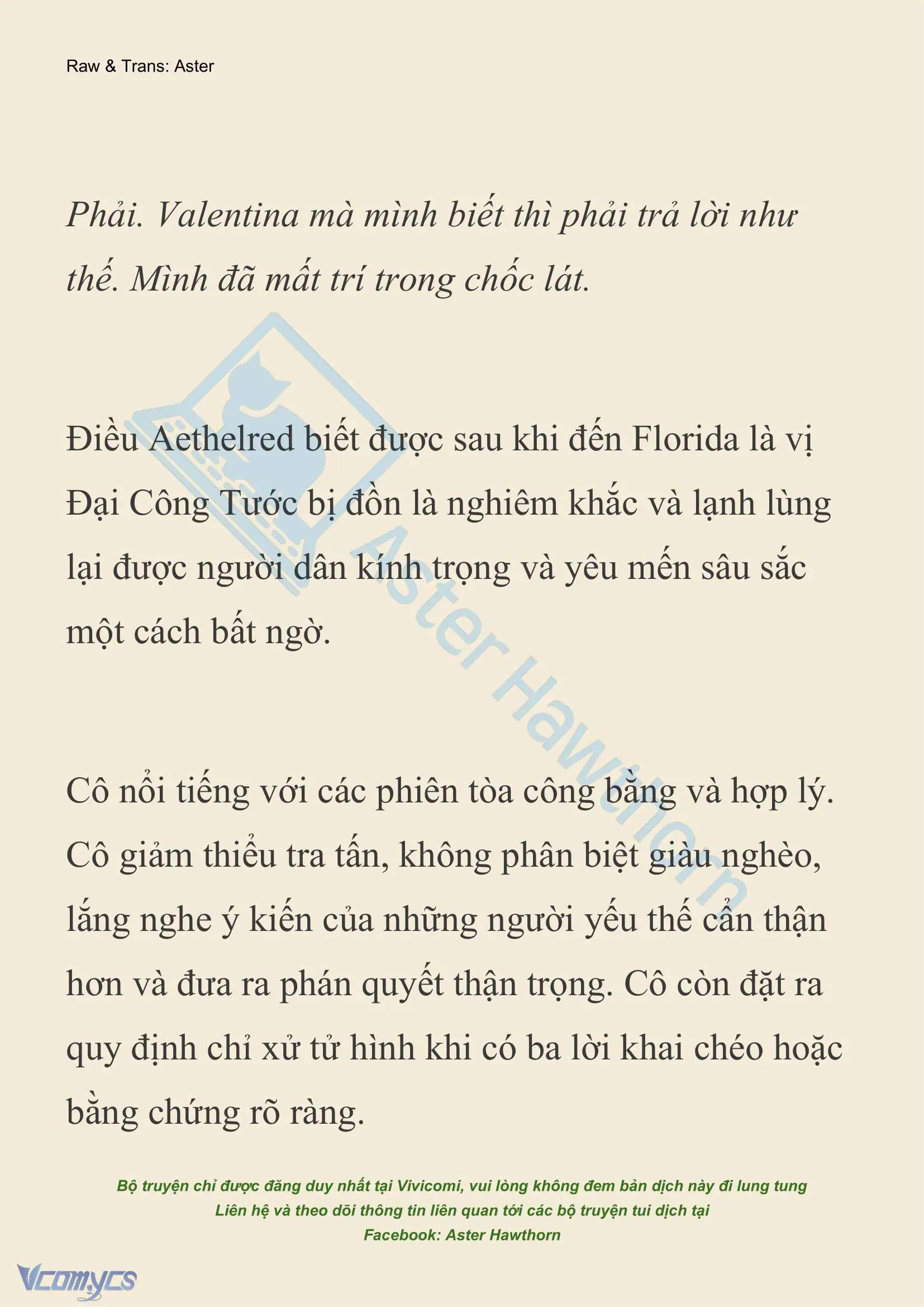 [NOVEL] Thiên Đường Của Valentina Chapter 156 - Trang 10
