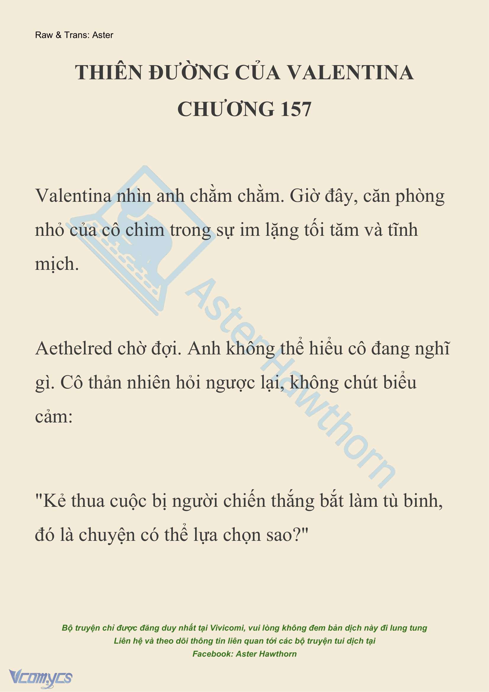[NOVEL] Thiên Đường Của Valentina Chapter 157 - Trang 2