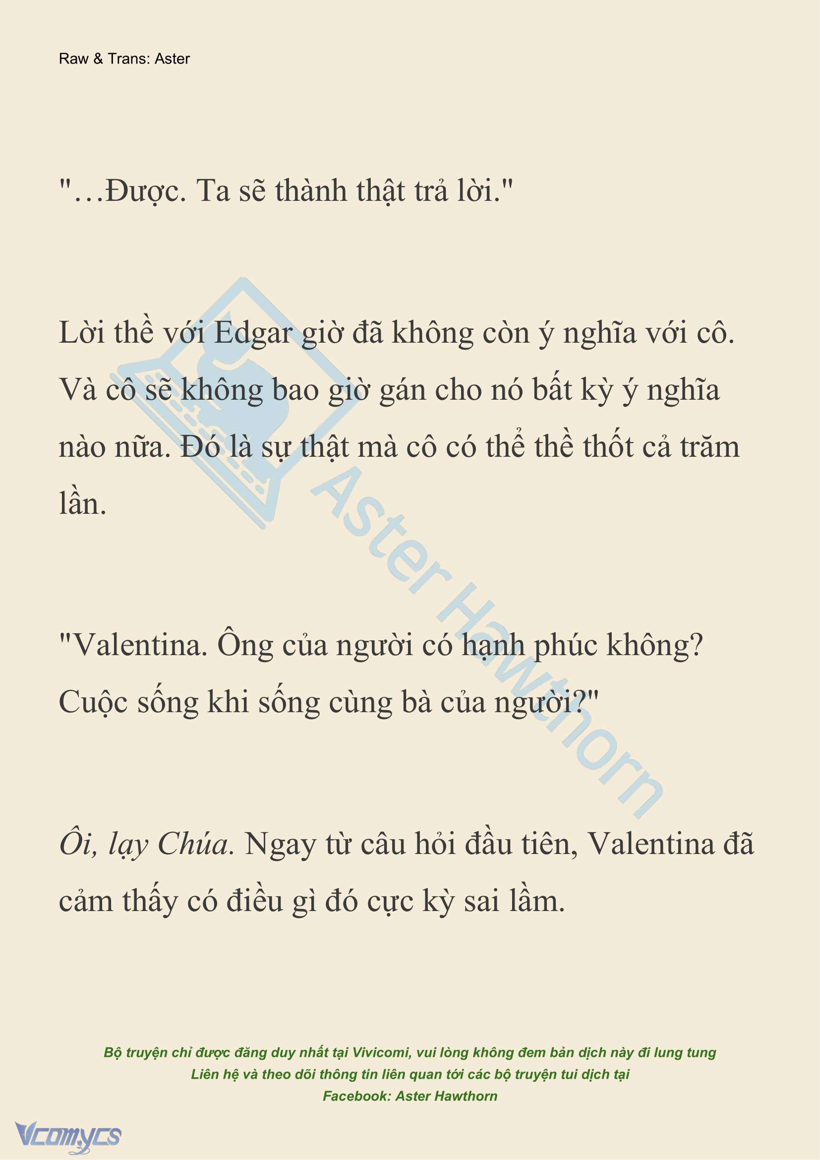 [NOVEL] Thiên Đường Của Valentina Chapter 157 - Trang 6