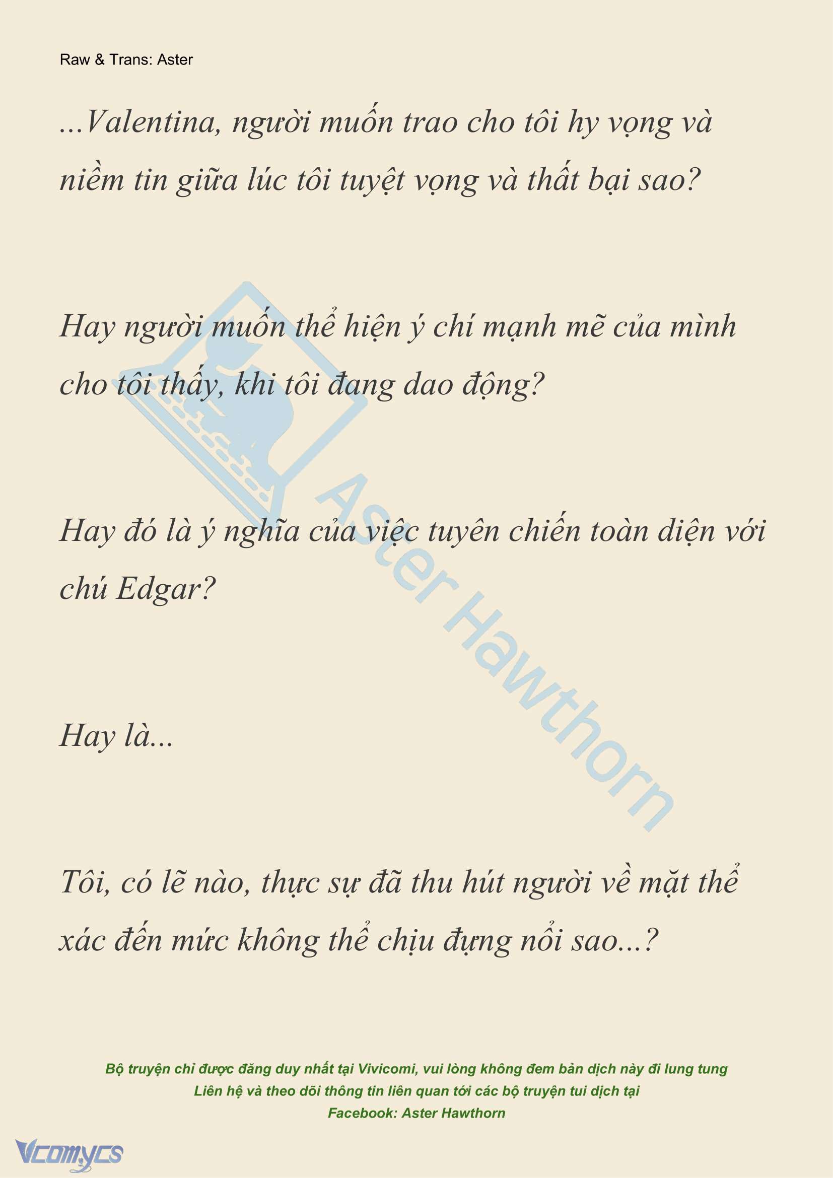 [NOVEL] Thiên Đường Của Valentina Chapter 158 - Trang 14
