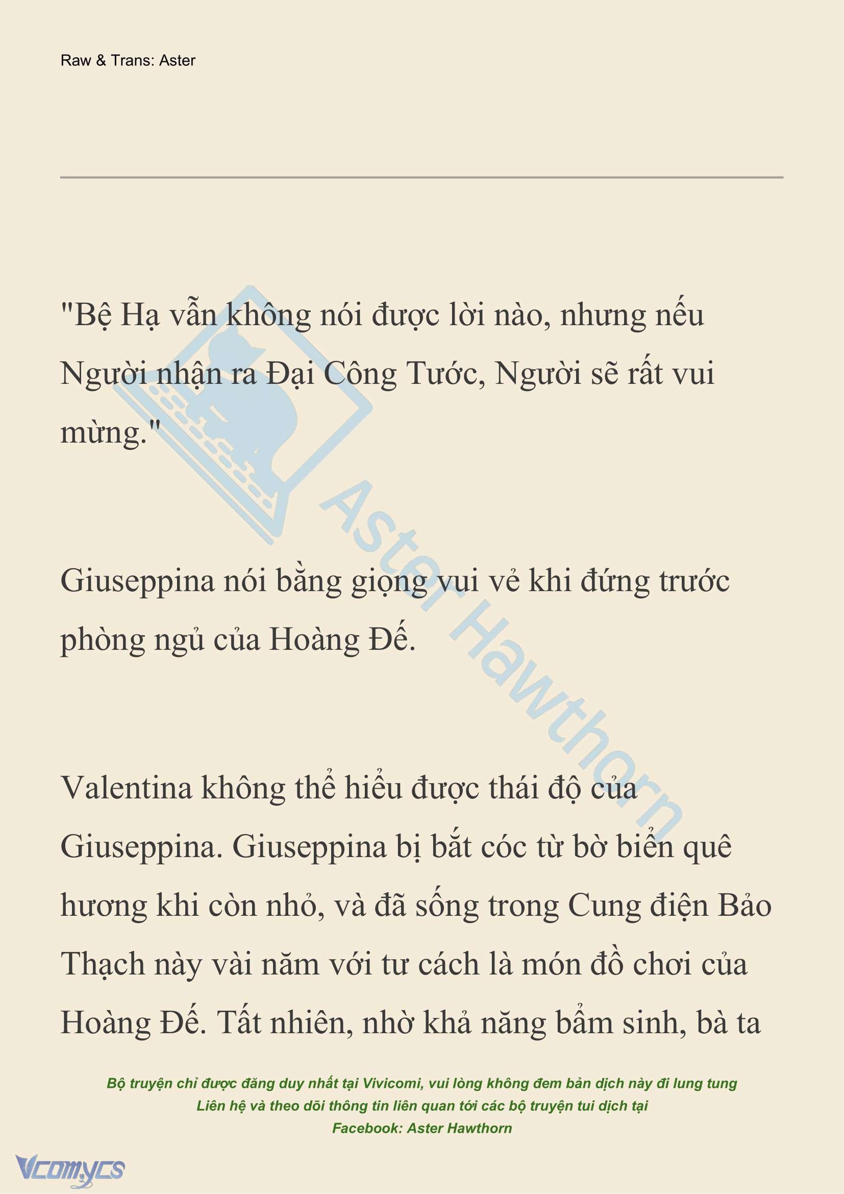 [NOVEL] Thiên Đường Của Valentina Chapter 158 - Trang 16