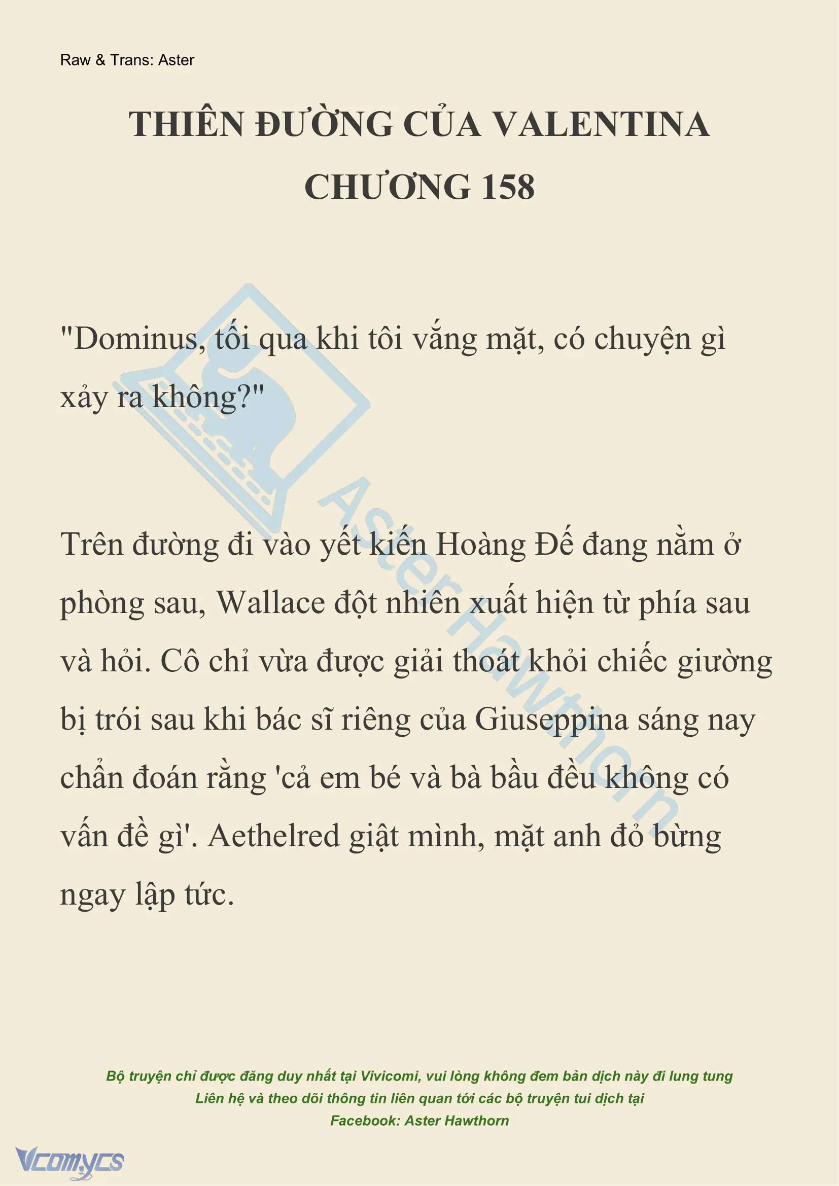 [NOVEL] Thiên Đường Của Valentina Chapter 158 - Trang 2