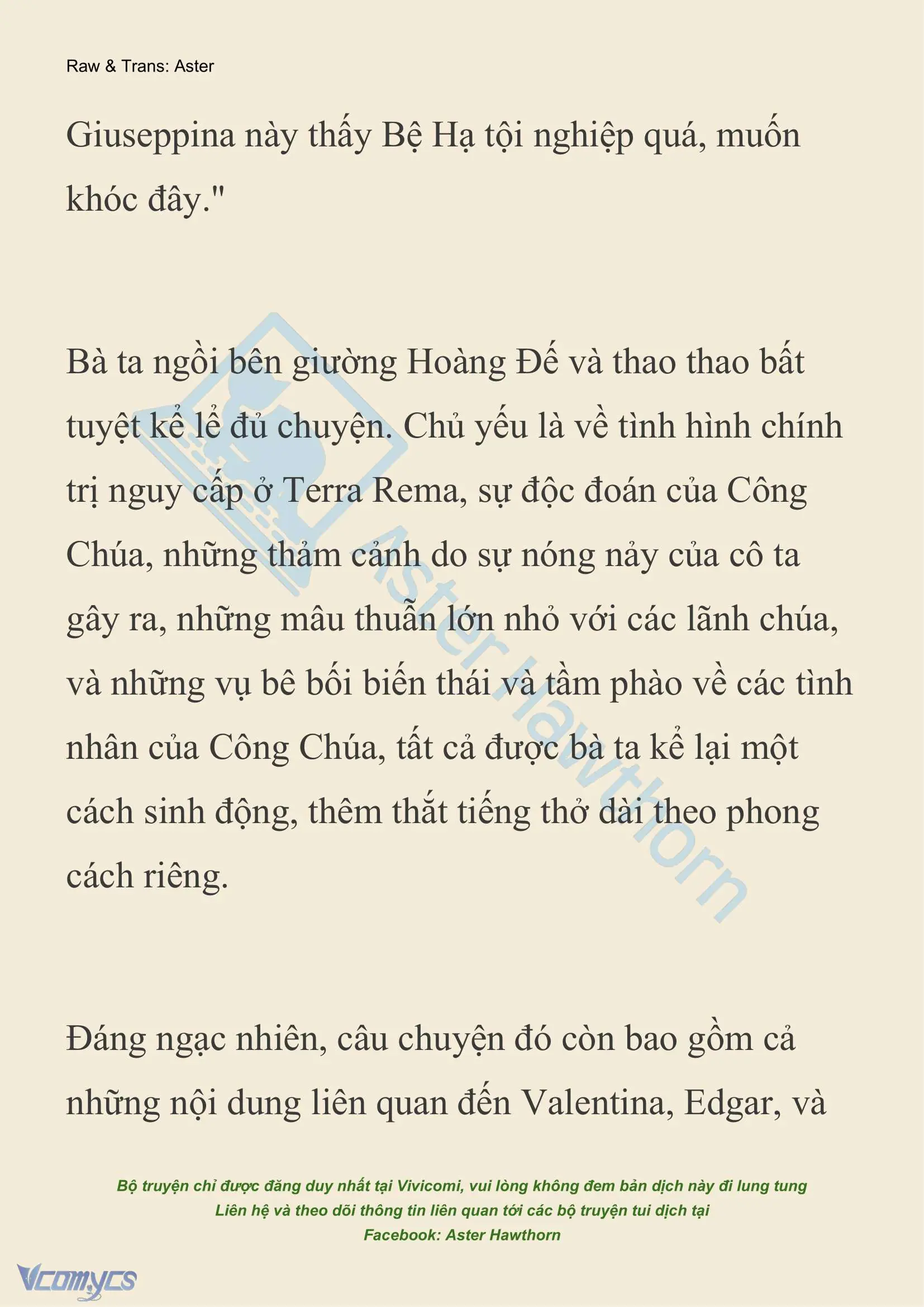 [NOVEL] Thiên Đường Của Valentina Chapter 158 - Trang 23