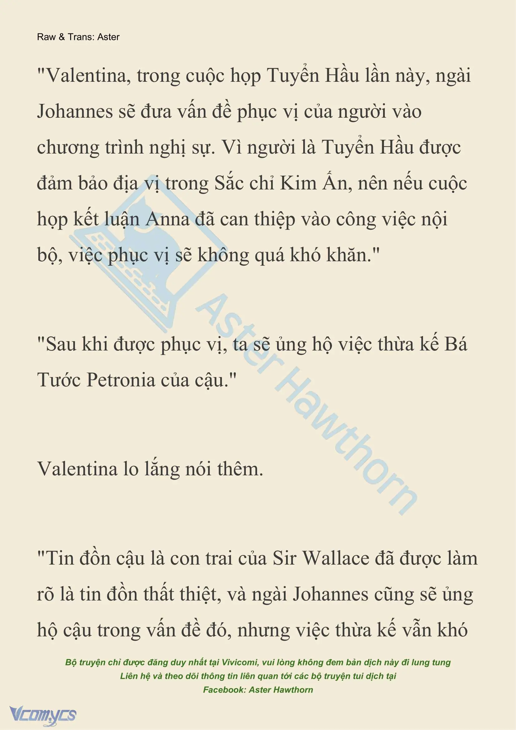 [NOVEL] Thiên Đường Của Valentina Chapter 159 - Trang 11