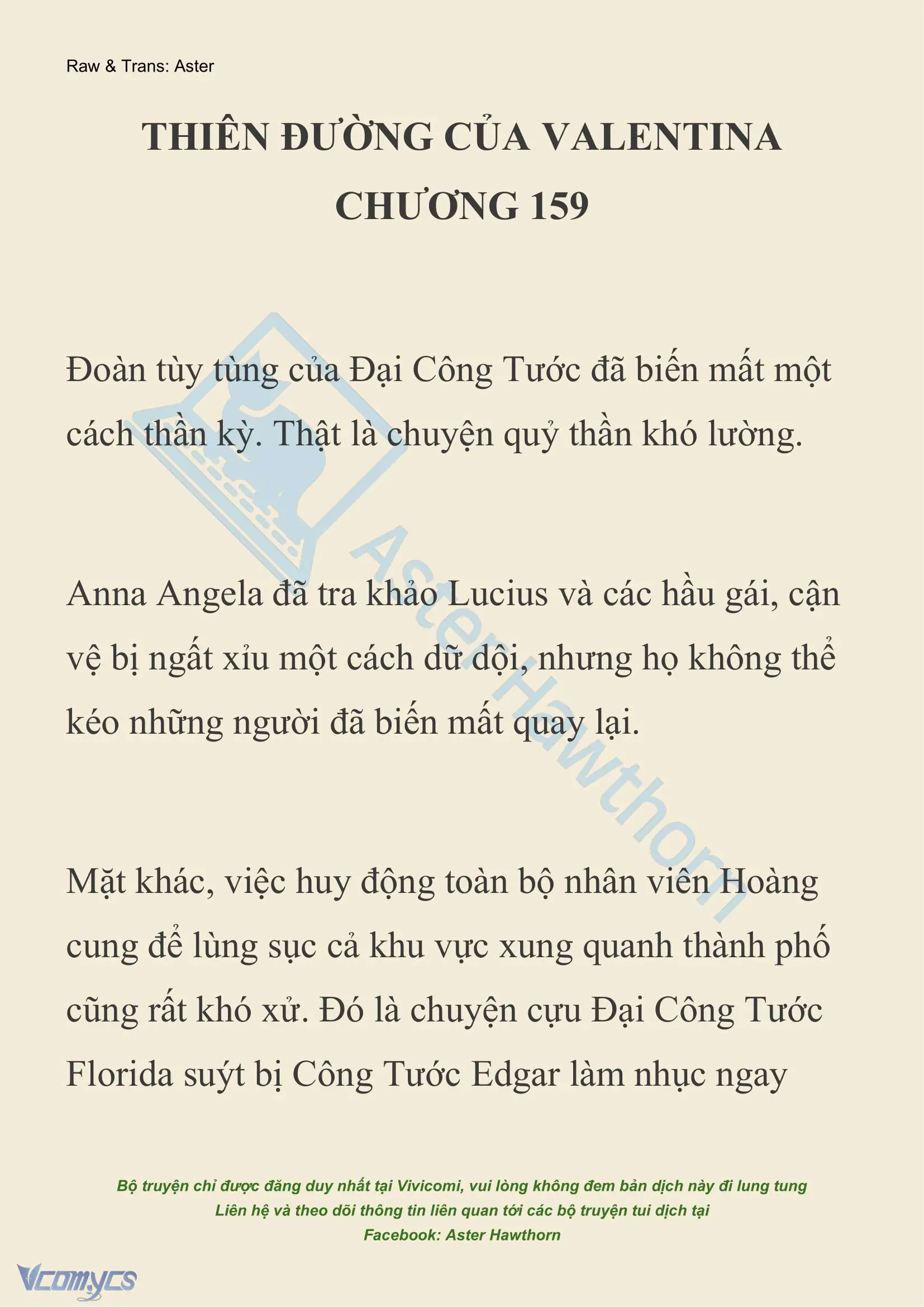 [NOVEL] Thiên Đường Của Valentina Chapter 159 - Trang 2