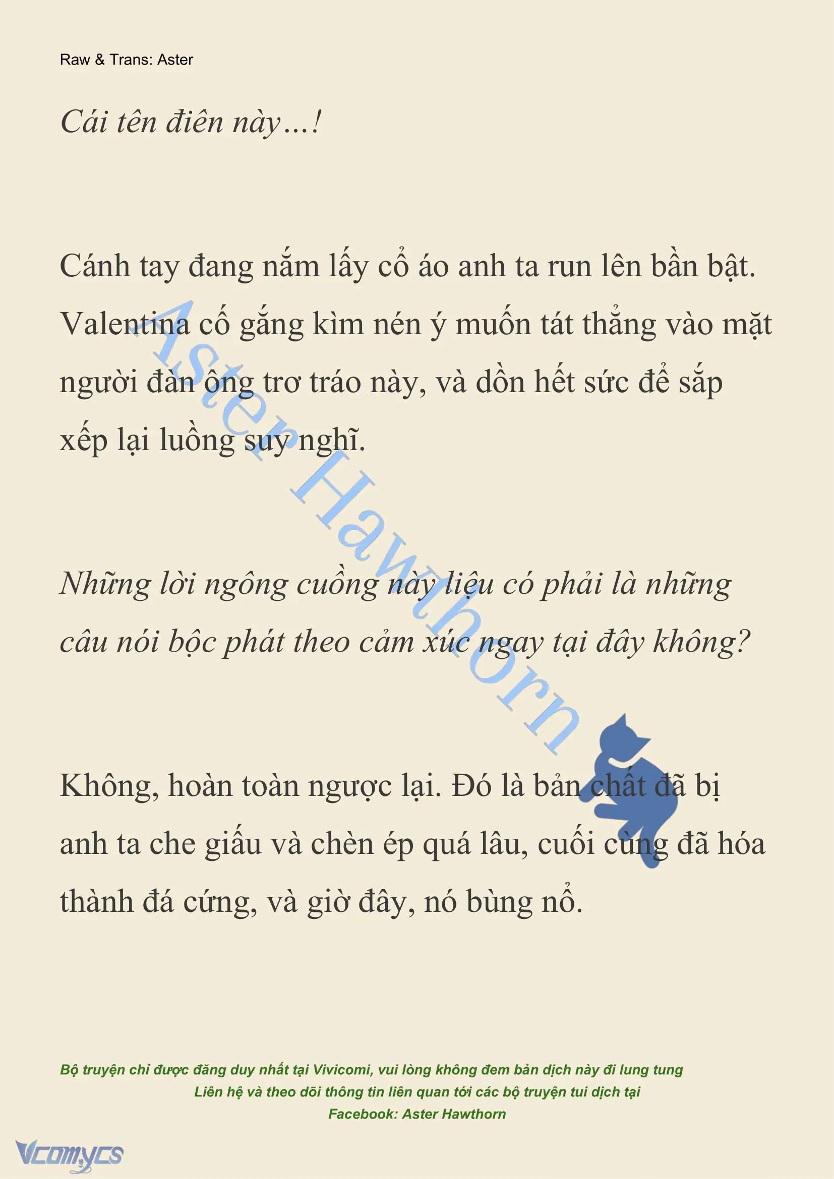 [NOVEL] Thiên Đường Của Valentina Chapter 16 - Trang 4