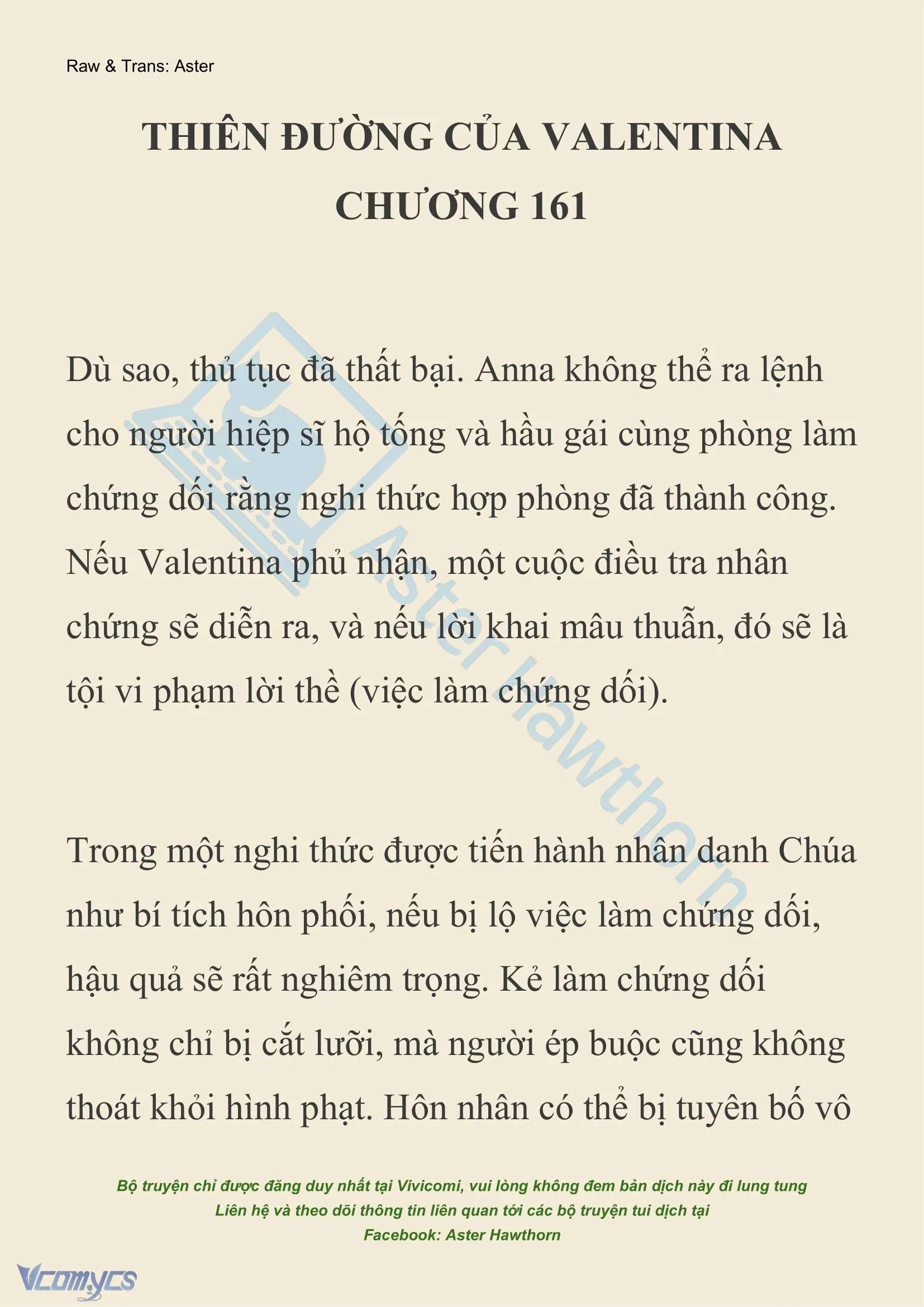 [NOVEL] Thiên Đường Của Valentina Chapter 161 - Trang 2