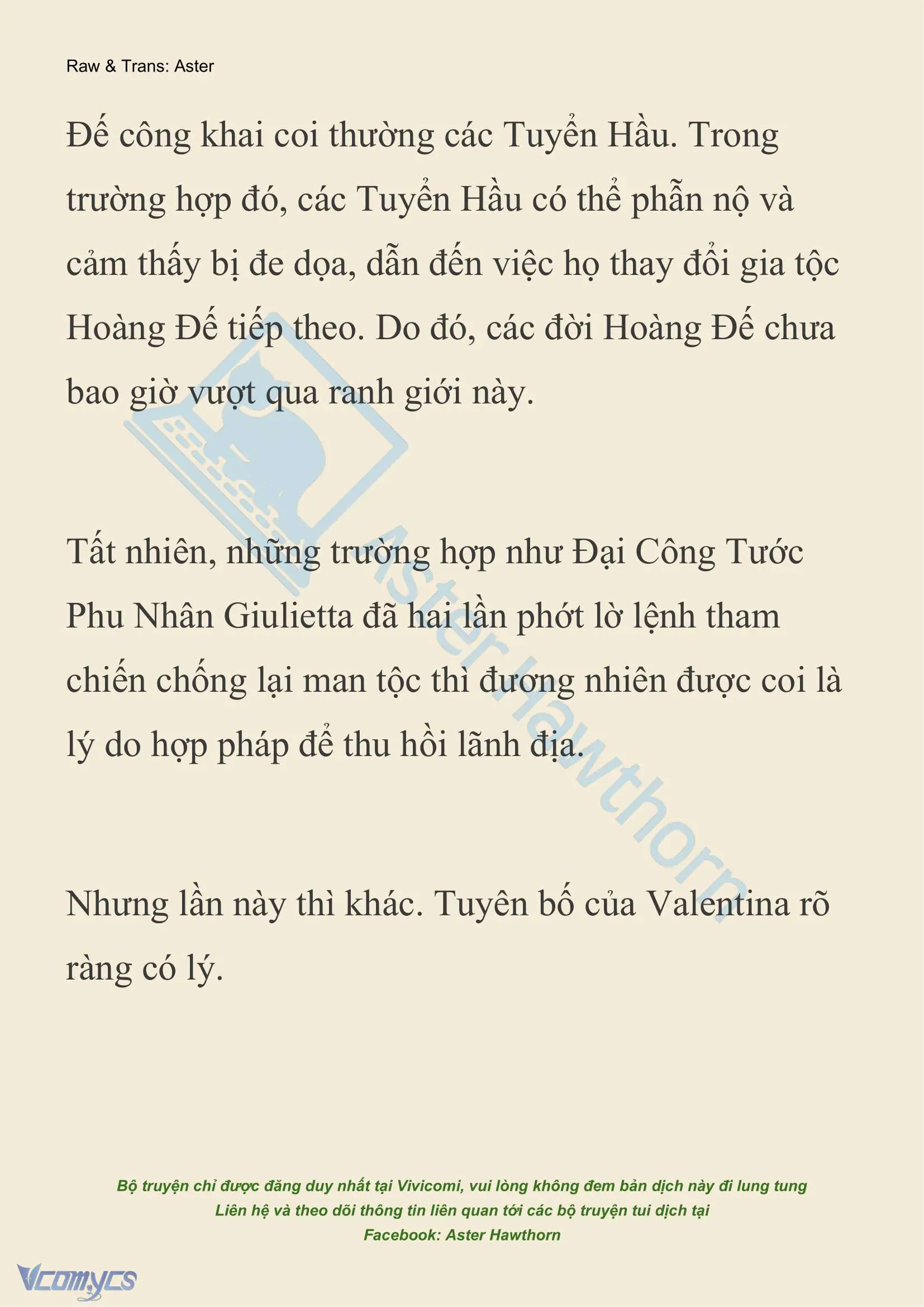 [NOVEL] Thiên Đường Của Valentina Chapter 164 - Trang 7
