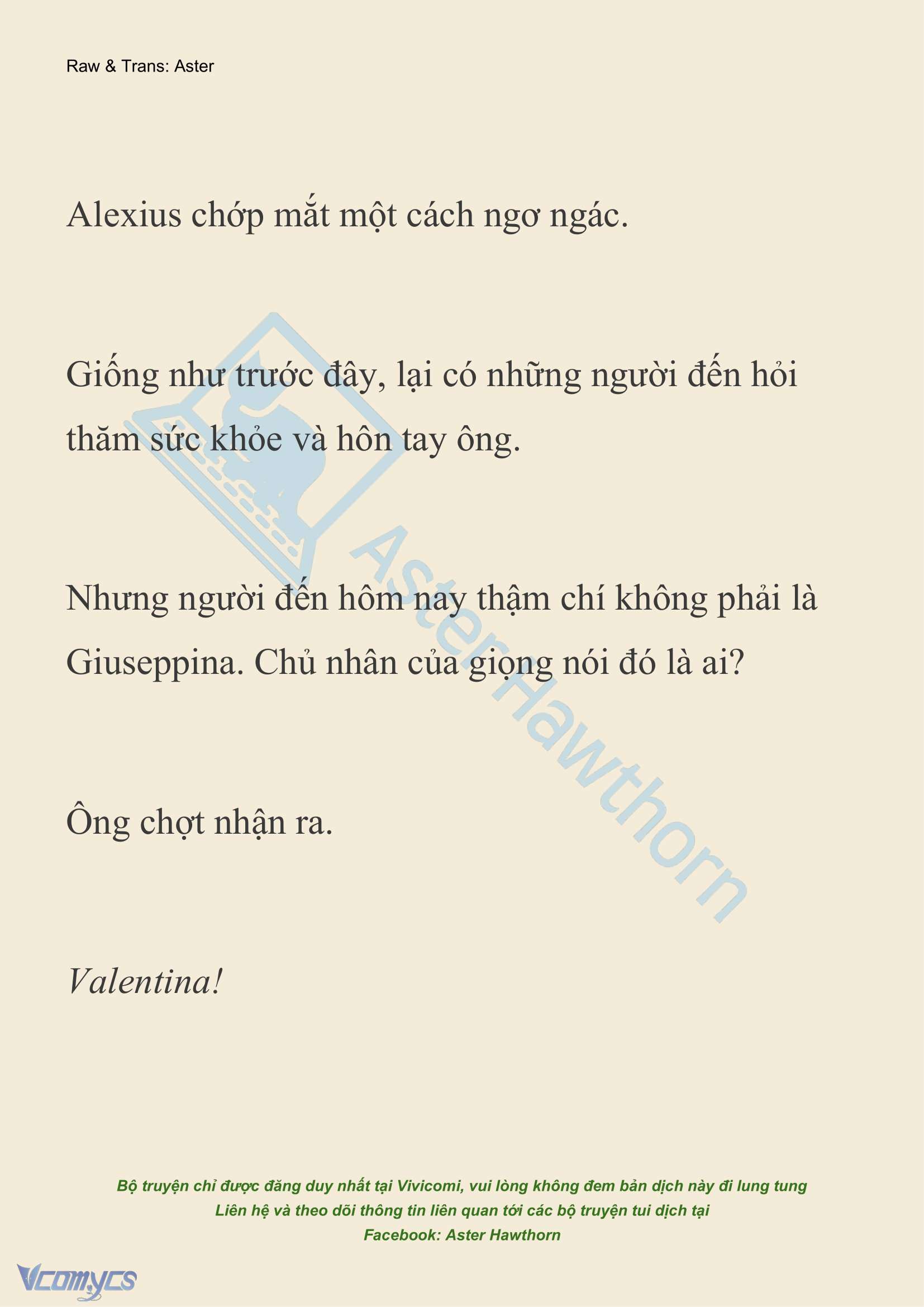 [NOVEL] Thiên Đường Của Valentina Chapter 165 - Trang 3