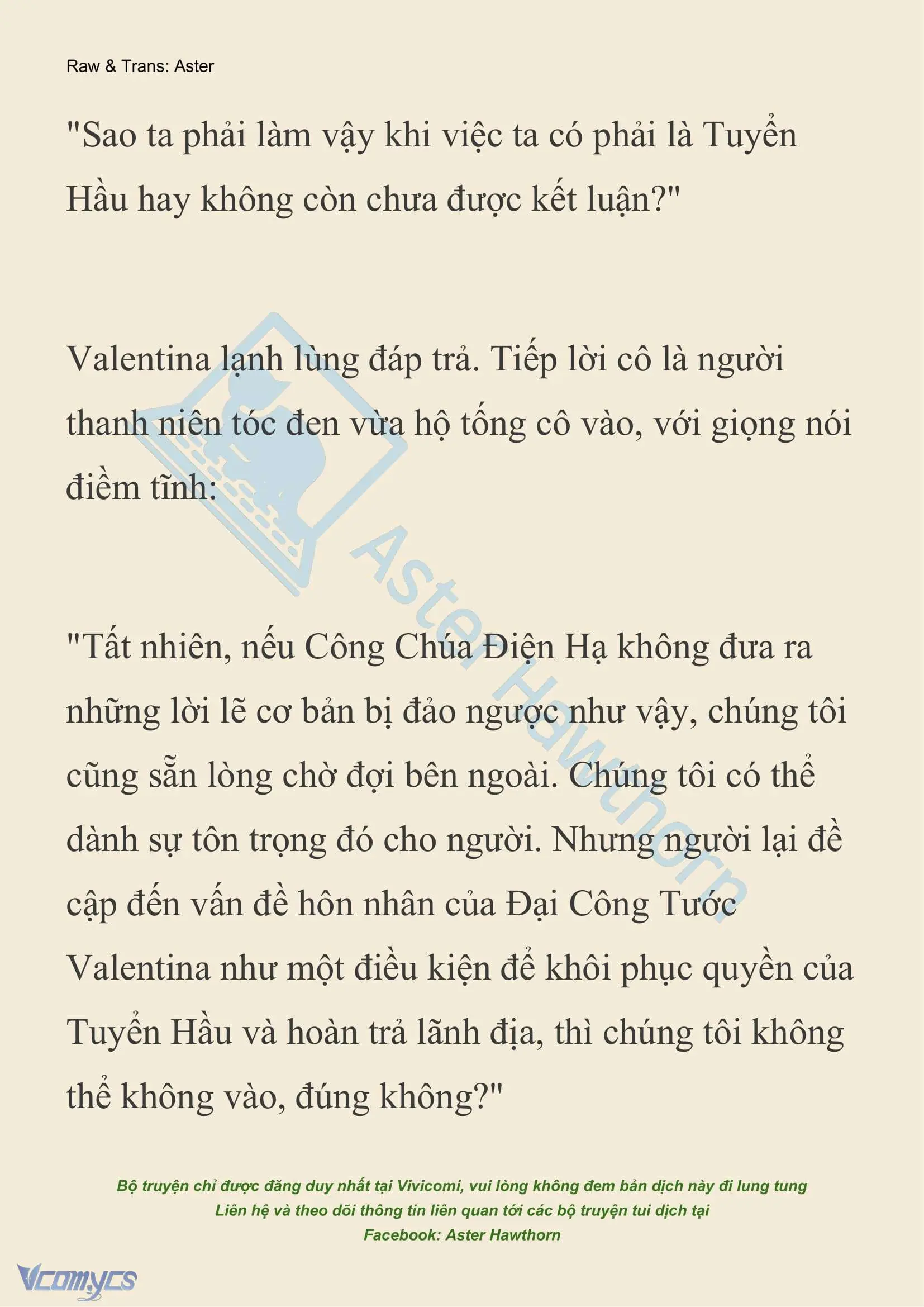 [NOVEL] Thiên Đường Của Valentina Chapter 166 - Trang 3