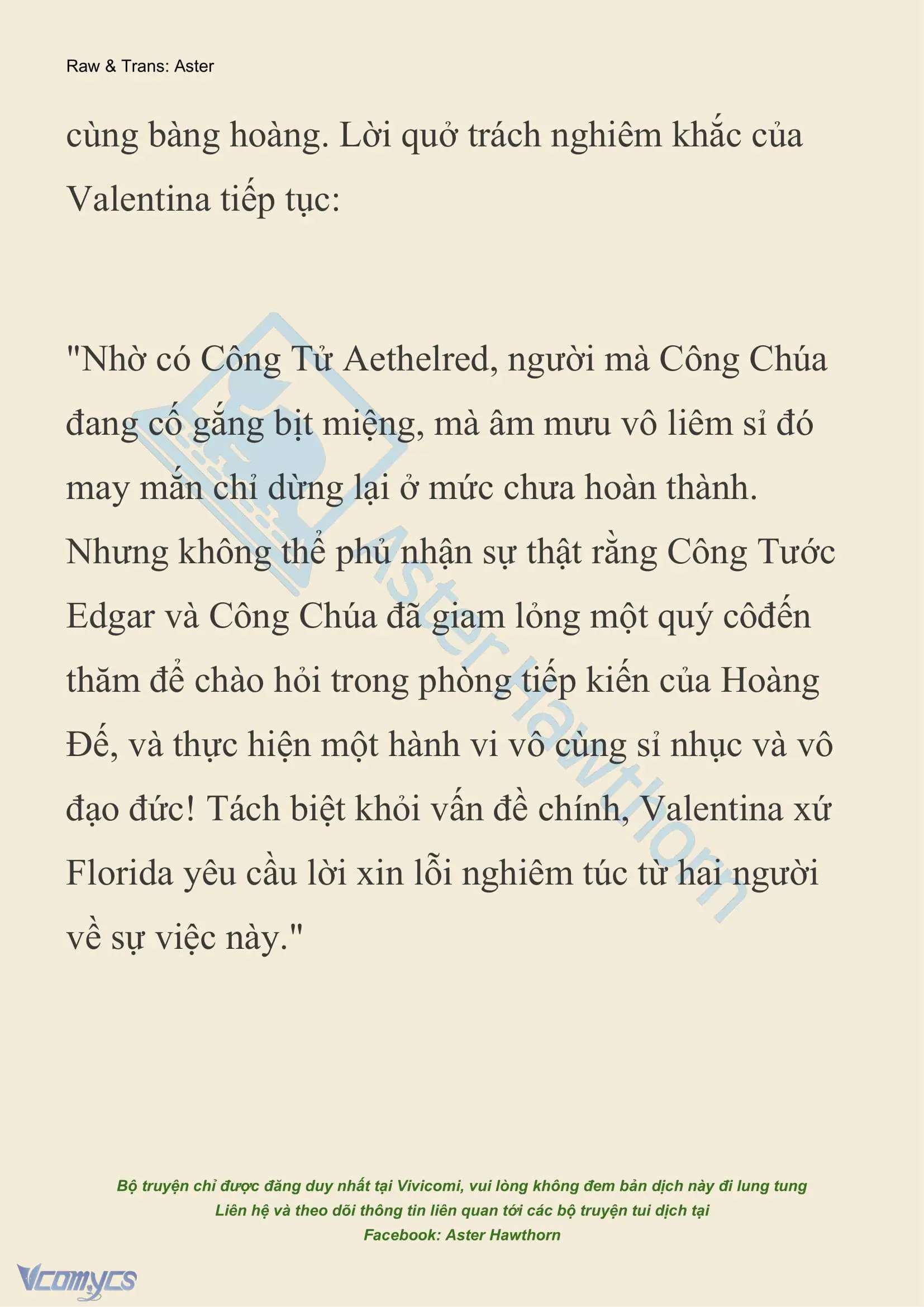 [NOVEL] Thiên Đường Của Valentina Chapter 166 - Trang 6