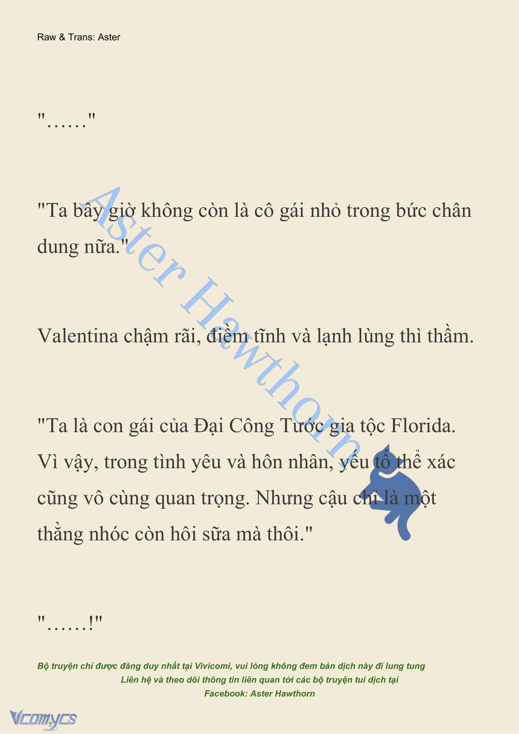 [NOVEL] Thiên Đường Của Valentina Chapter 17 - Trang 4