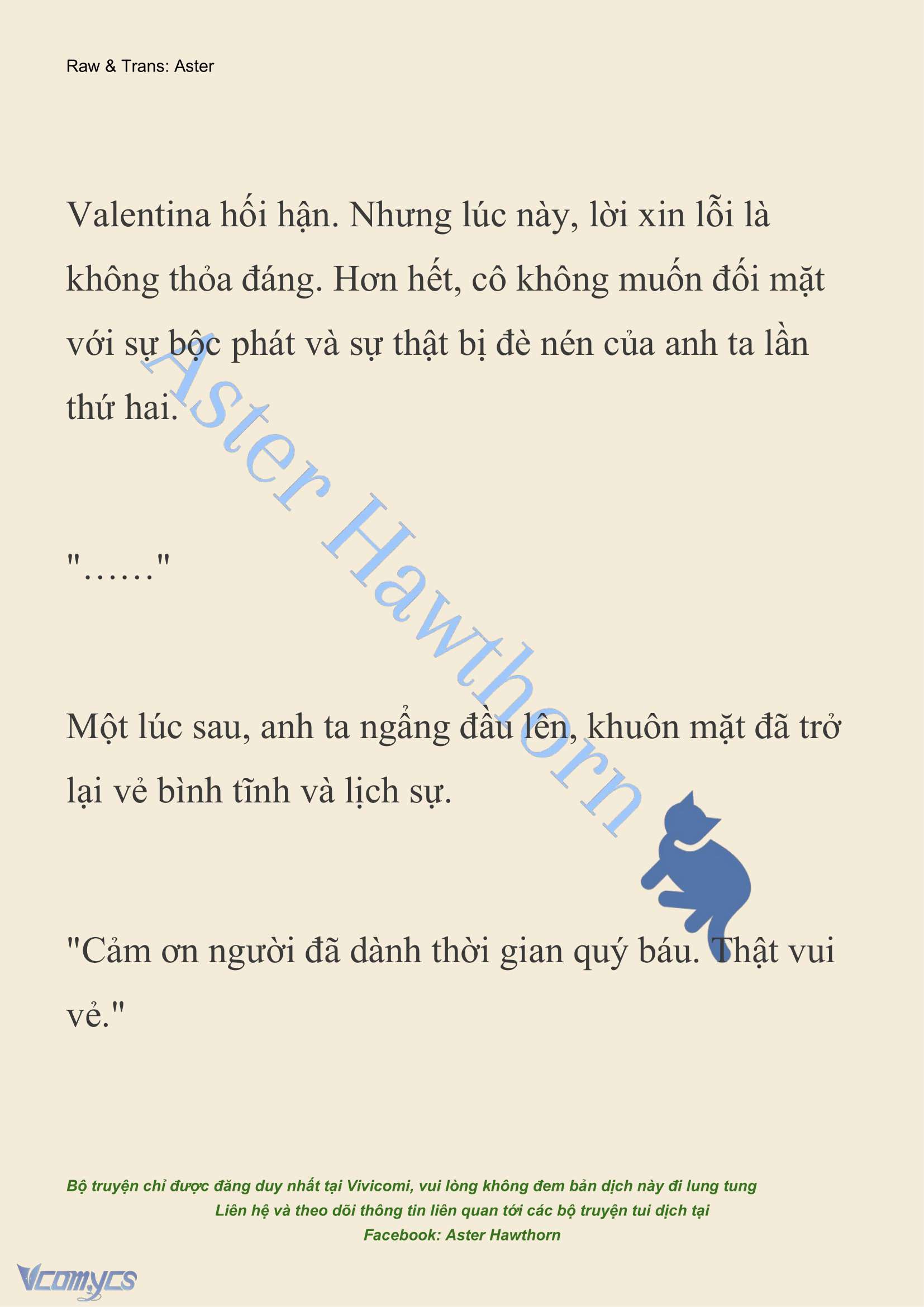 [NOVEL] Thiên Đường Của Valentina Chapter 17 - Trang 8