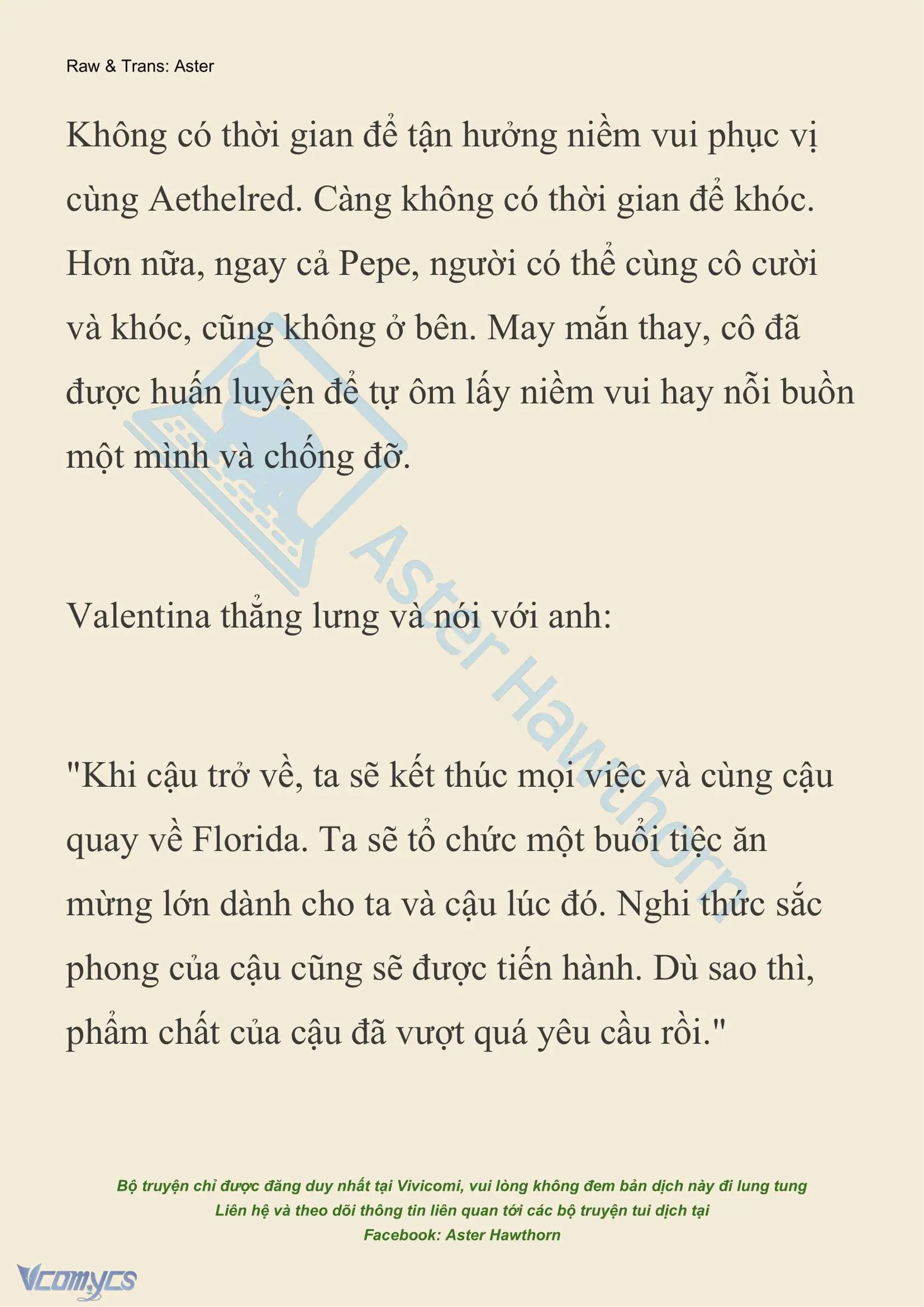 [NOVEL] Thiên Đường Của Valentina Chapter 171 - Trang 12