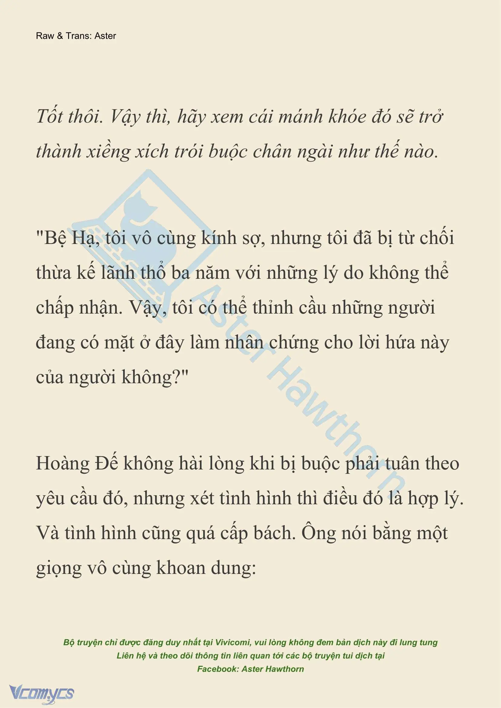 [NOVEL] Thiên Đường Của Valentina Chapter 171 - Trang 9
