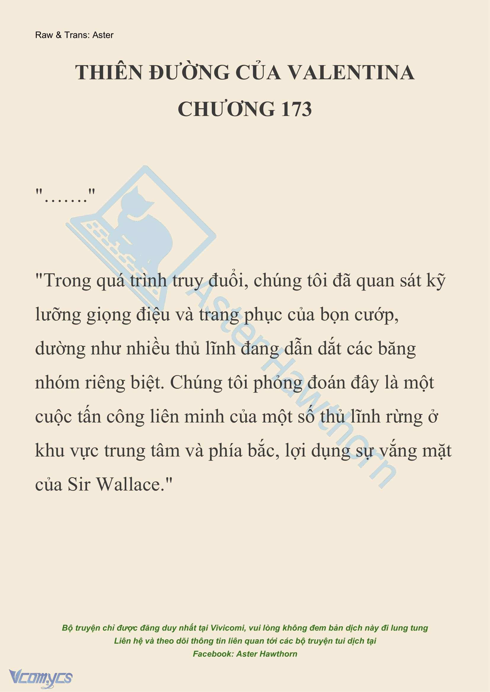 [NOVEL] Thiên Đường Của Valentina Chapter 173 - Trang 2